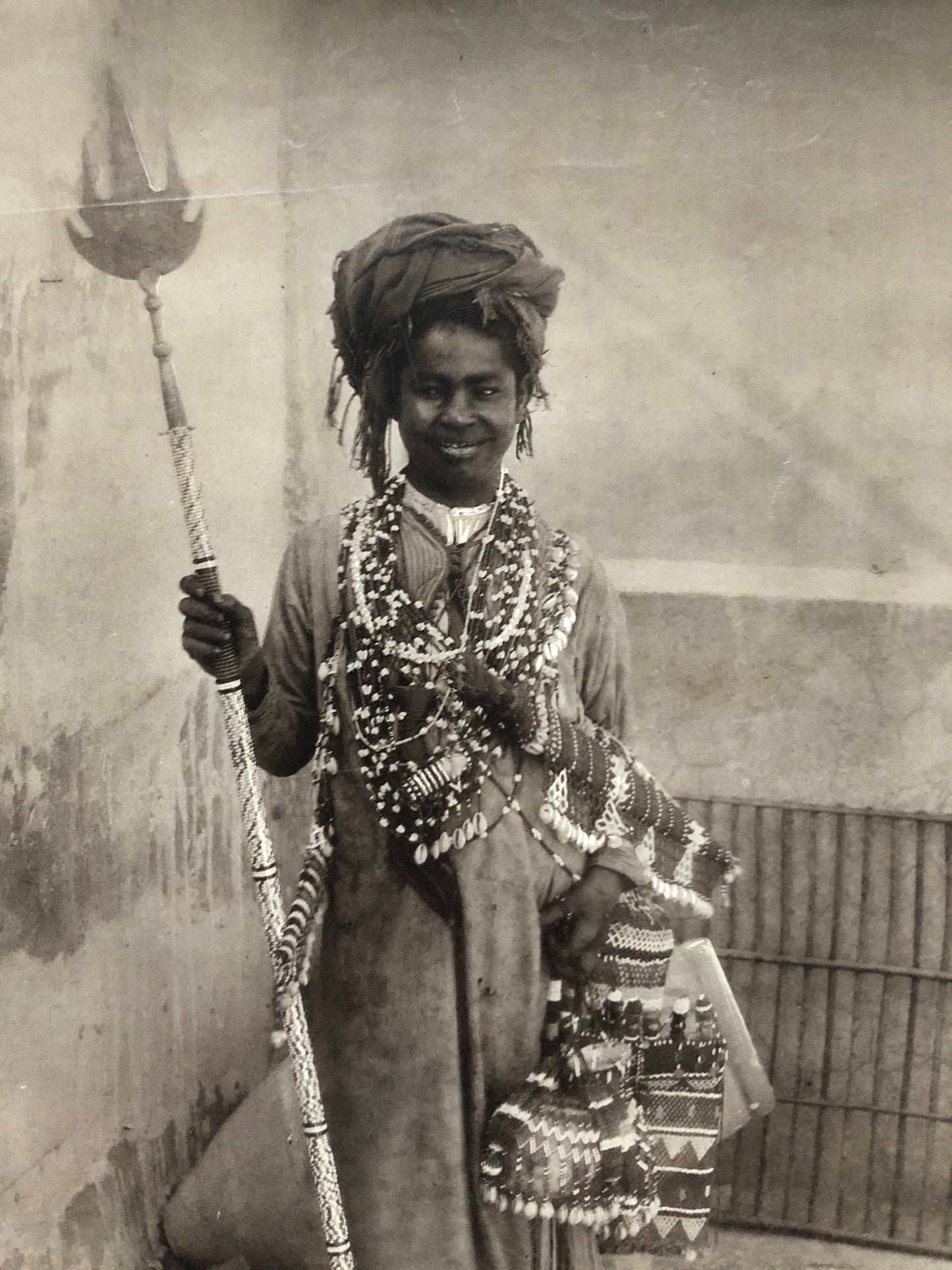 5 Antique Professional Souvenir Photographs by Schroeder & Cie of Zurich and Photoglob. With Arab and Native Subjects. 26.8 x 20.7 cms.