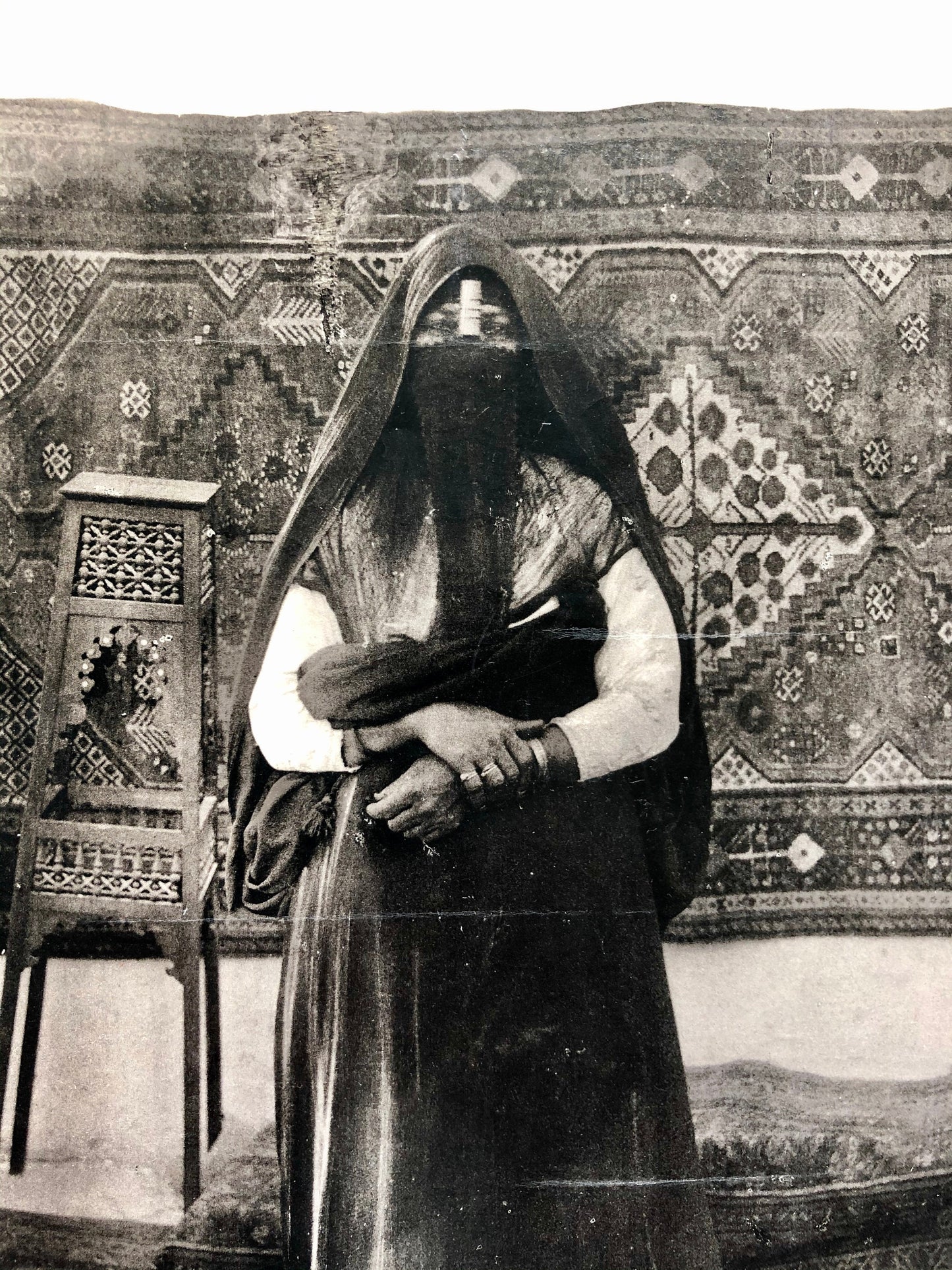 5 Antique Professional Souvenir Photographs by Schroeder & Cie of Zurich and Photoglob. With Arab and Native Subjects. 26.8 x 20.7 cms.