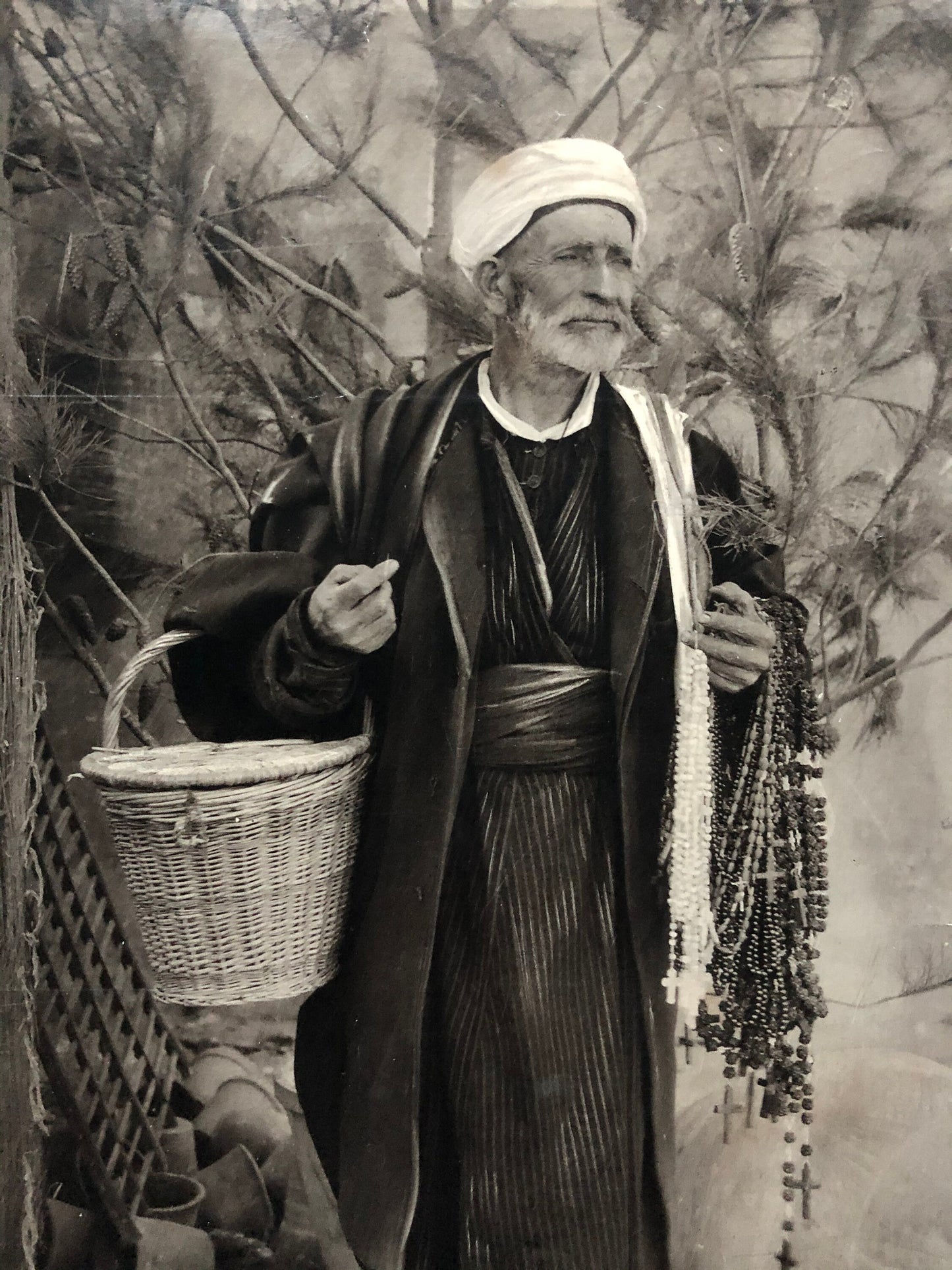 5 Antique Professional Souvenir Photographs by Schroeder & Cie of Zurich and Photoglob. With Arab and Native Subjects. 26.8 x 20.7 cms.