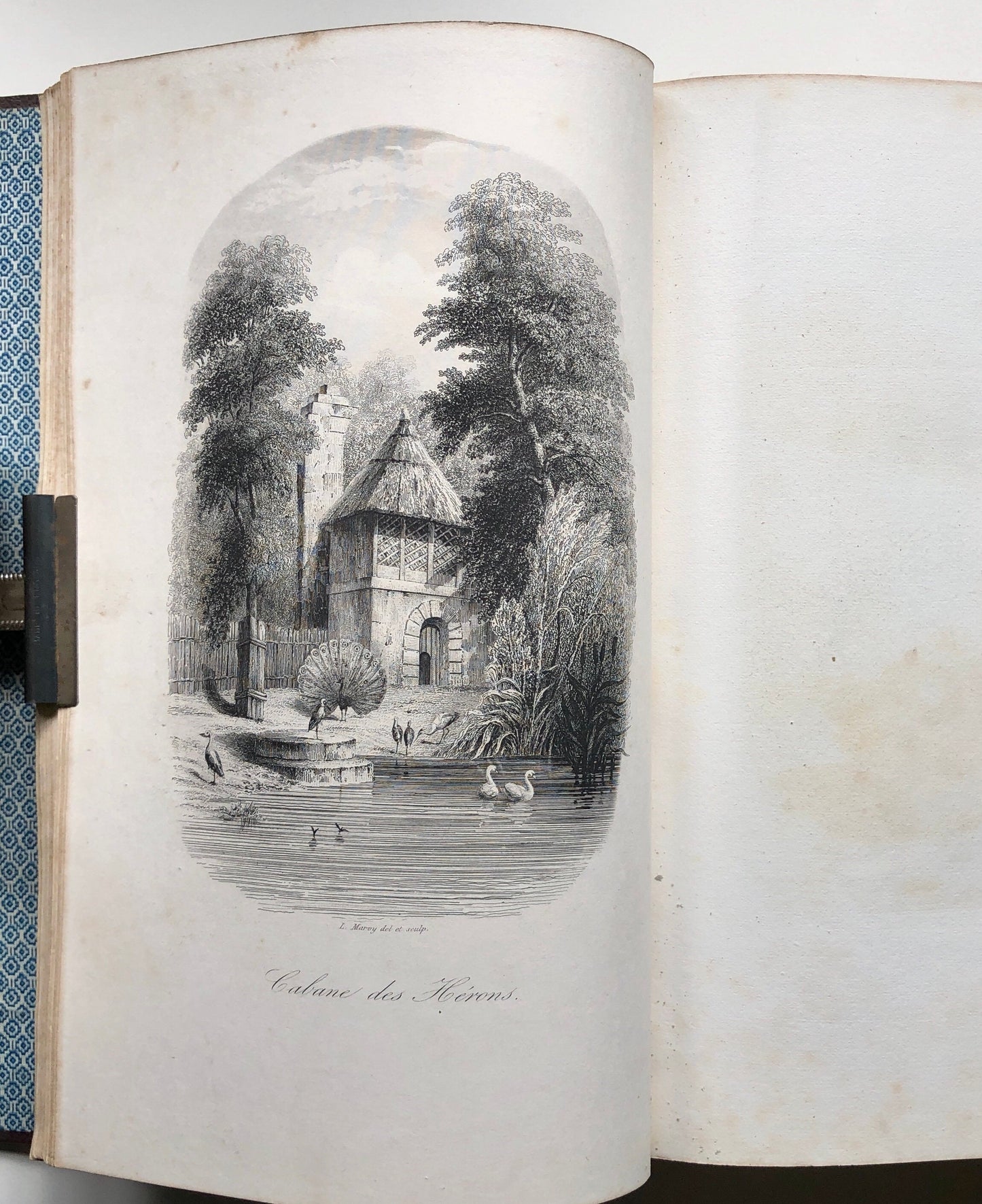 Le Jardin Des Plantes by L. Curmer. A book of 145 engravings from The Garden of Plants, Paris. Dated 1842. Size: 26.5 x 18 cms.