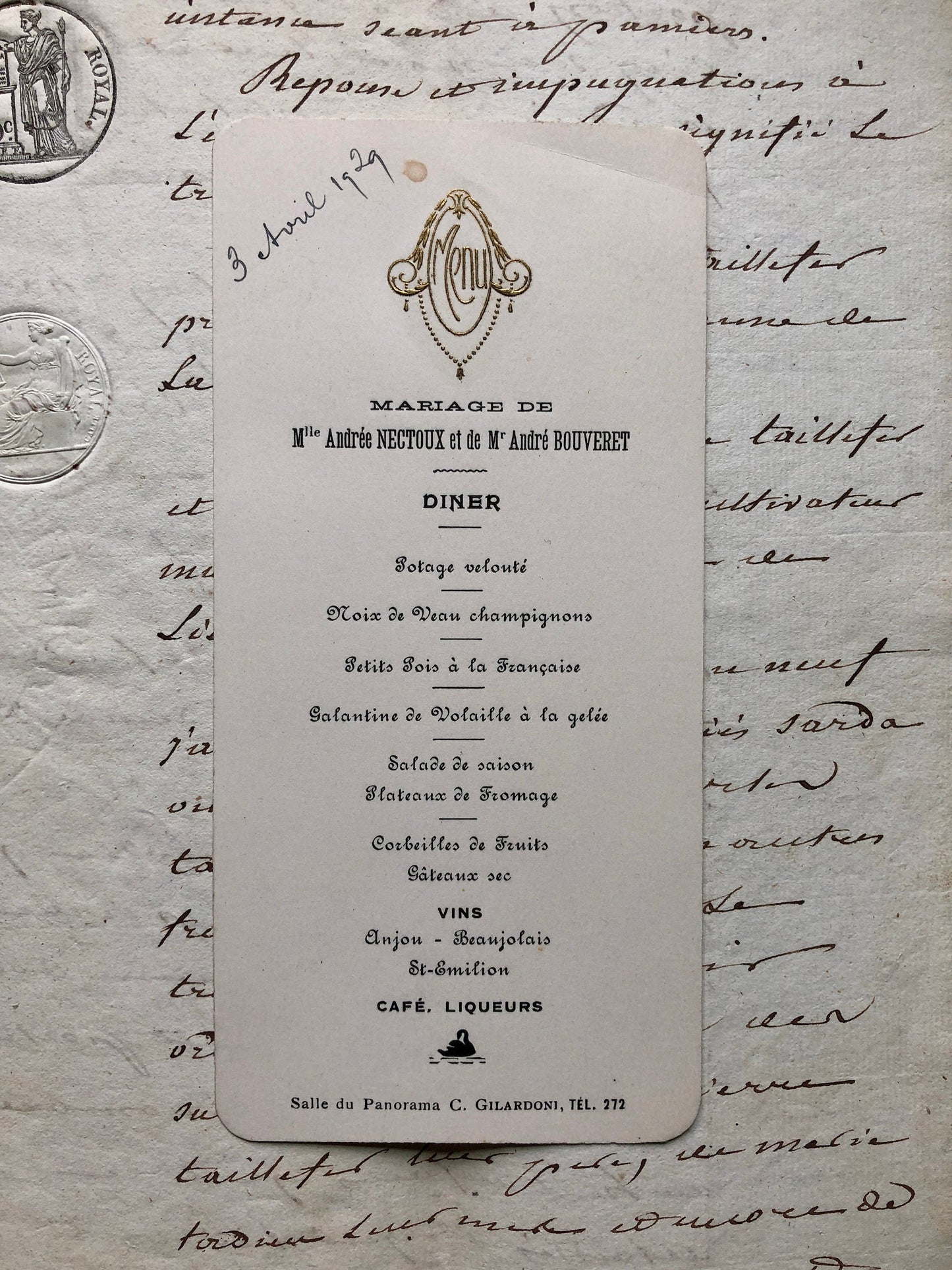 A Generous Quantity of Antique French Papers, Cards and Engravings. 1800’s and 1900’s. For collage and decorative purposes.