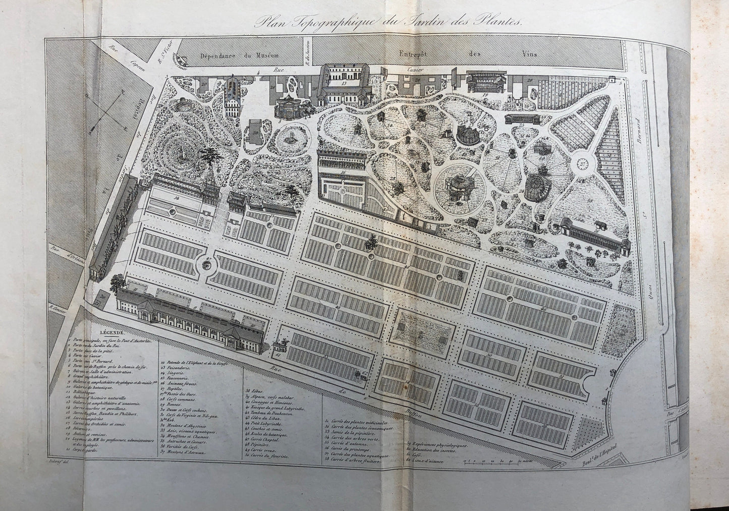 Le Jardin Des Plantes by L. Curmer. A book of 145 engravings from The Garden of Plants, Paris. Dated 1842. Size: 26.5 x 18 cms.