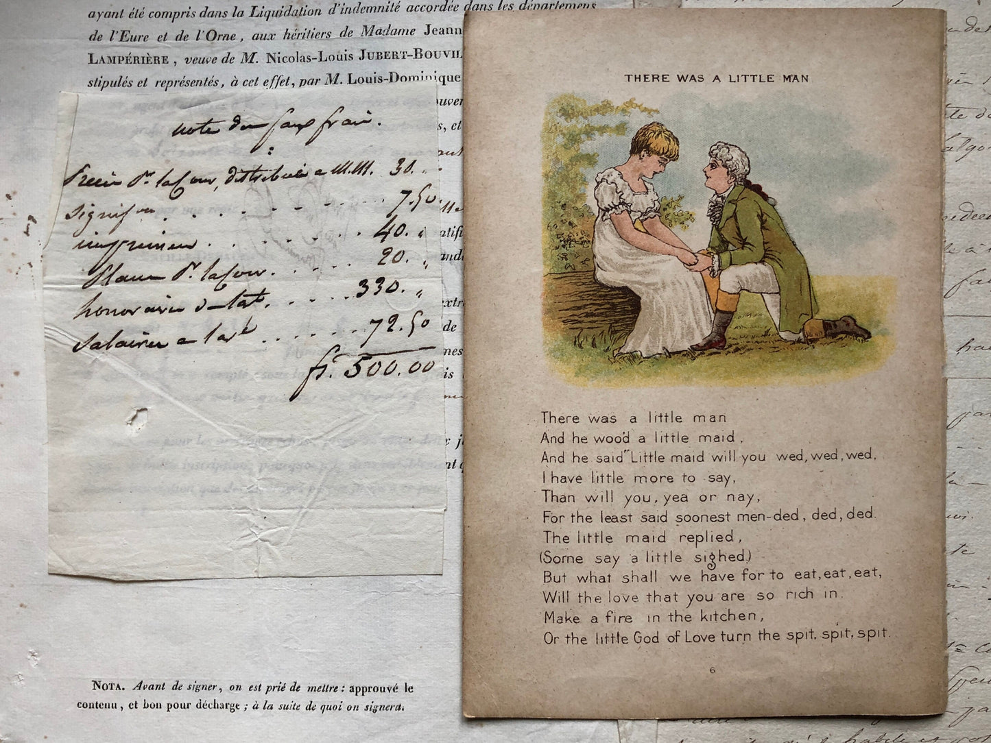 A Generous Quantity of Antique French Papers, Cards and Engravings. 1800’s and 1900’s. For collage and decorative purposes.