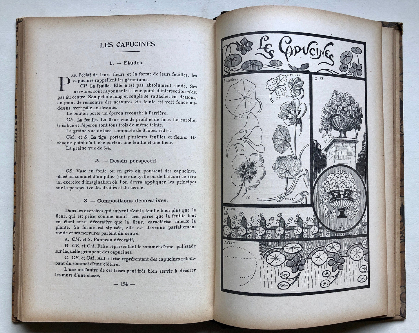 Le Dessin Couleur Du Temps by J. Beauvillain. A Guide to Drawing and Sourcebook for Artists and Makers. 99 Images. Published in 1936.