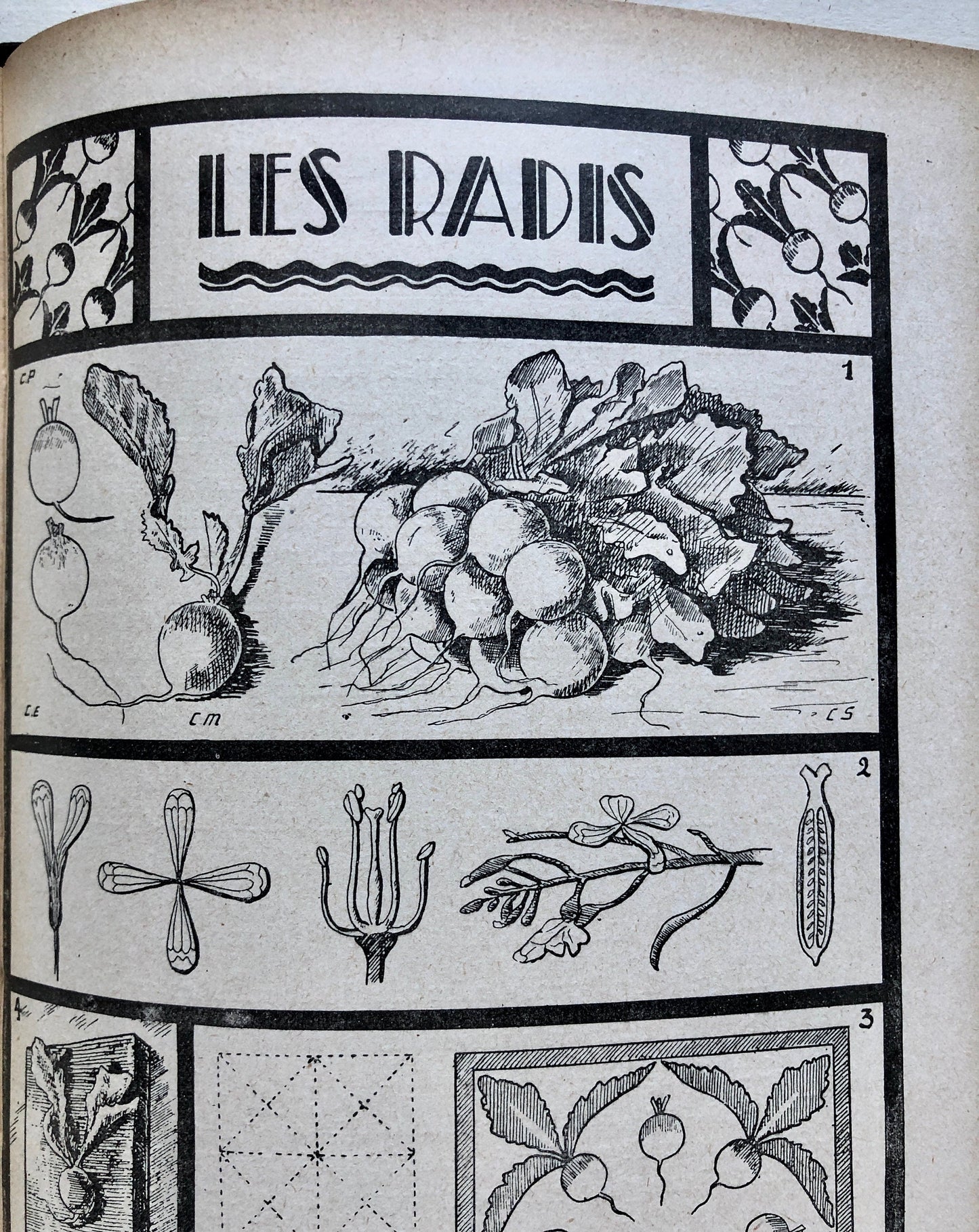 Le Dessin Couleur Du Temps by J. Beauvillain. A Guide to Drawing and Sourcebook for Artists and Makers. 99 Images. Published in 1936.
