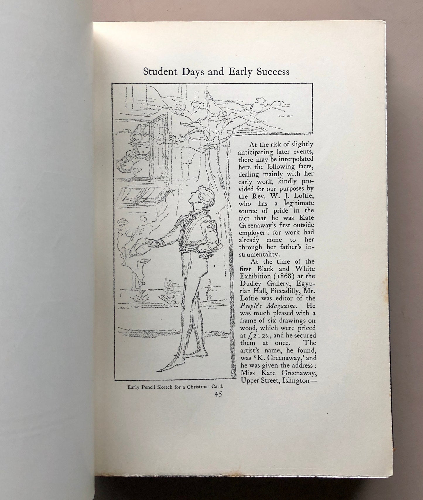 Kate Greenaway. A biography by M. H. Speilman and G. S. Layard. Published by Adam & Charles Black in 1905. 1st Edition. Finely Bound.