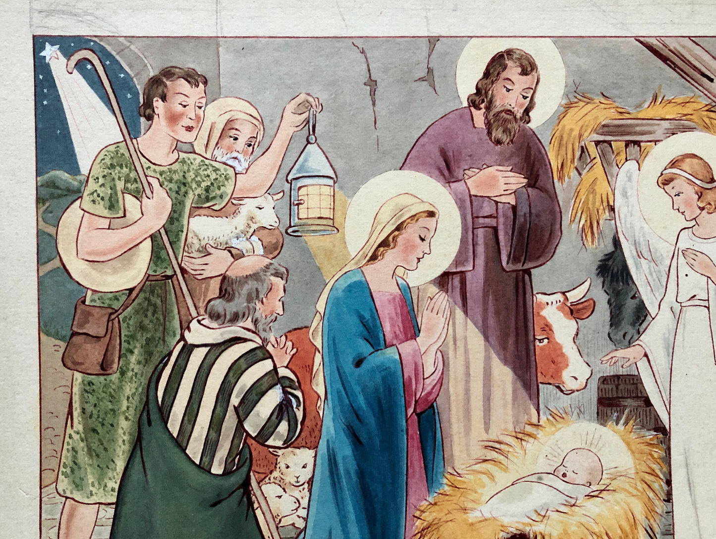 3 Original Illustrations For Children’s Books by Artist Dora Royle. Most Likely Dating From The 1940’s. Size: 19 x 27.5 cms.