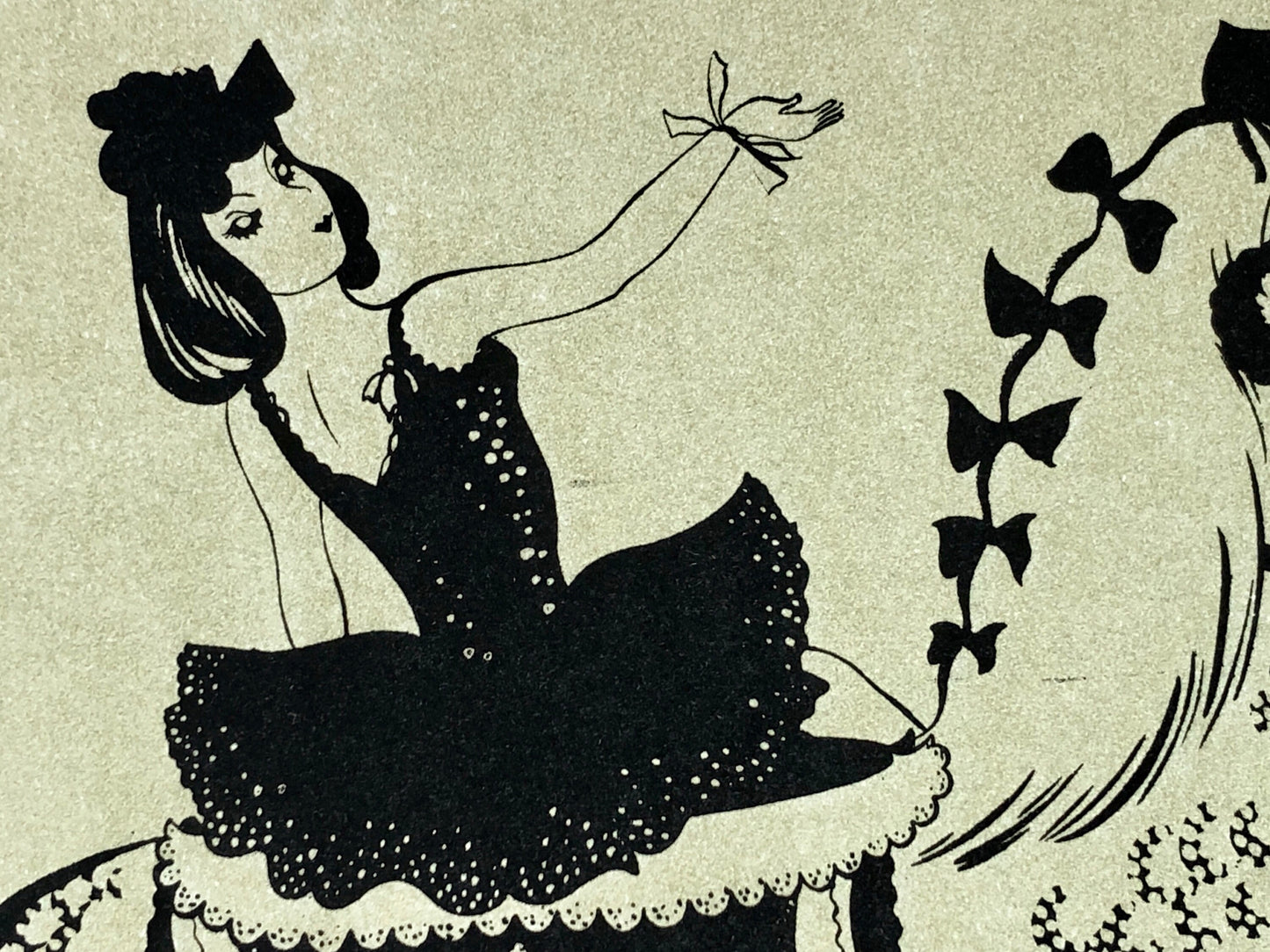 Le Repos De L’Ecuyére. An Original Lithograph from Panorama Du Cirque by Serge. One of only 1000 produced in 1944. Size: 23.8 x 29.7 cms.