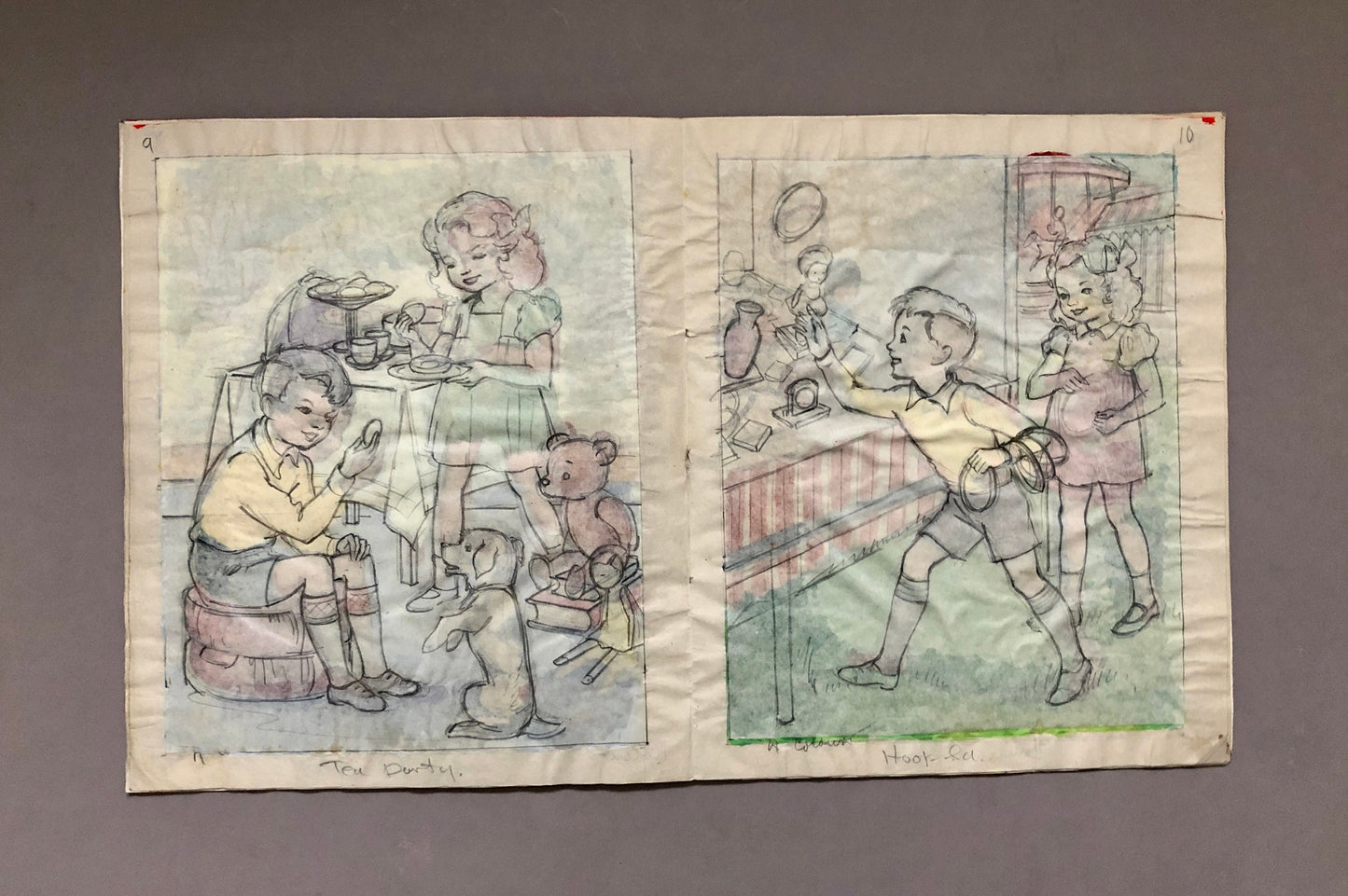 An Original Illustrated Booklet. 13 Black & White and 2 Colour Pictures. From The 1950’s. Size: 25 x 21 cms.