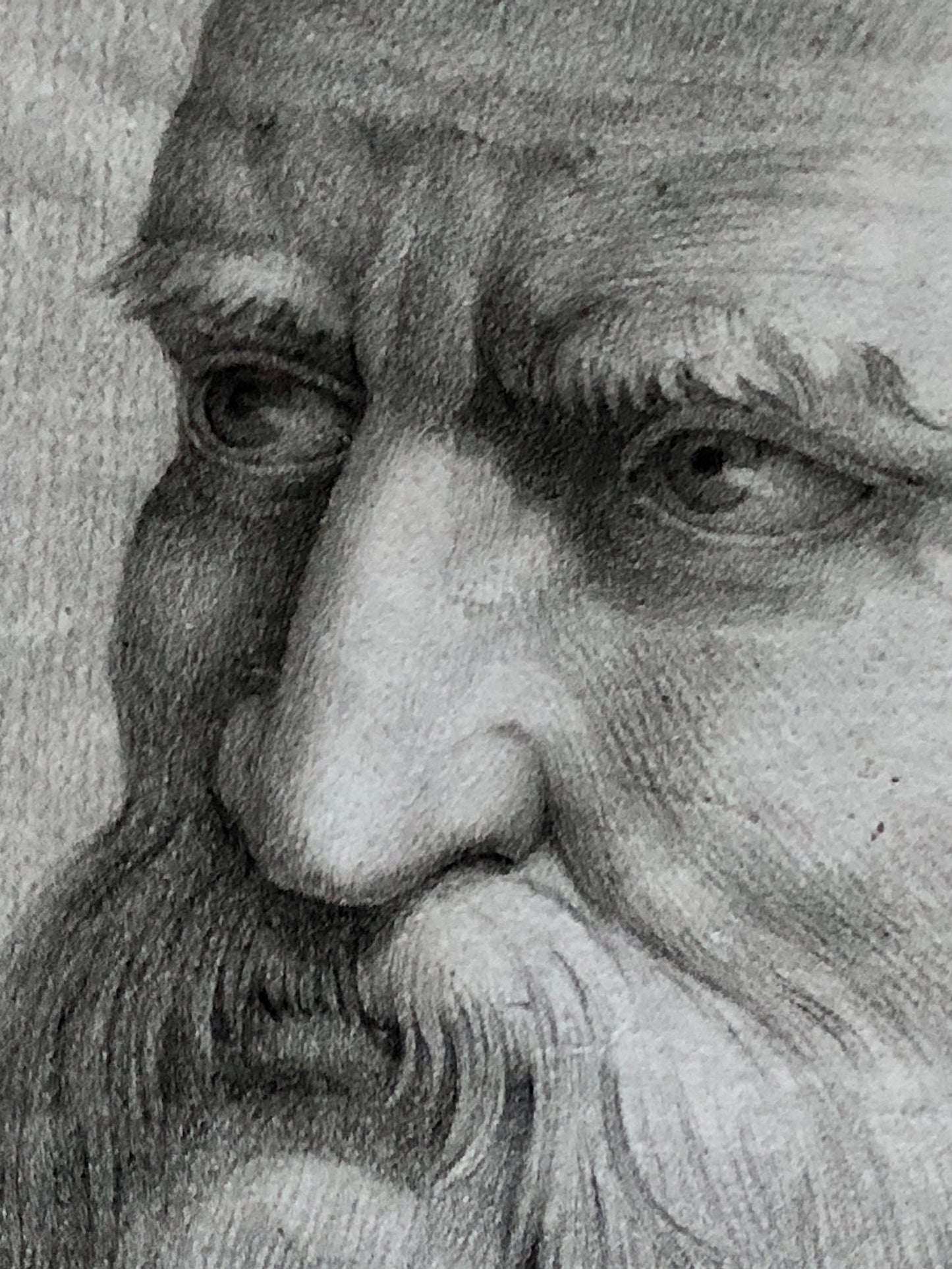 An Original Drawing. A Study for A Painting or Fresco. French. Mid 18th Century. Unsigned. Size: 44 x 60.5 cms.