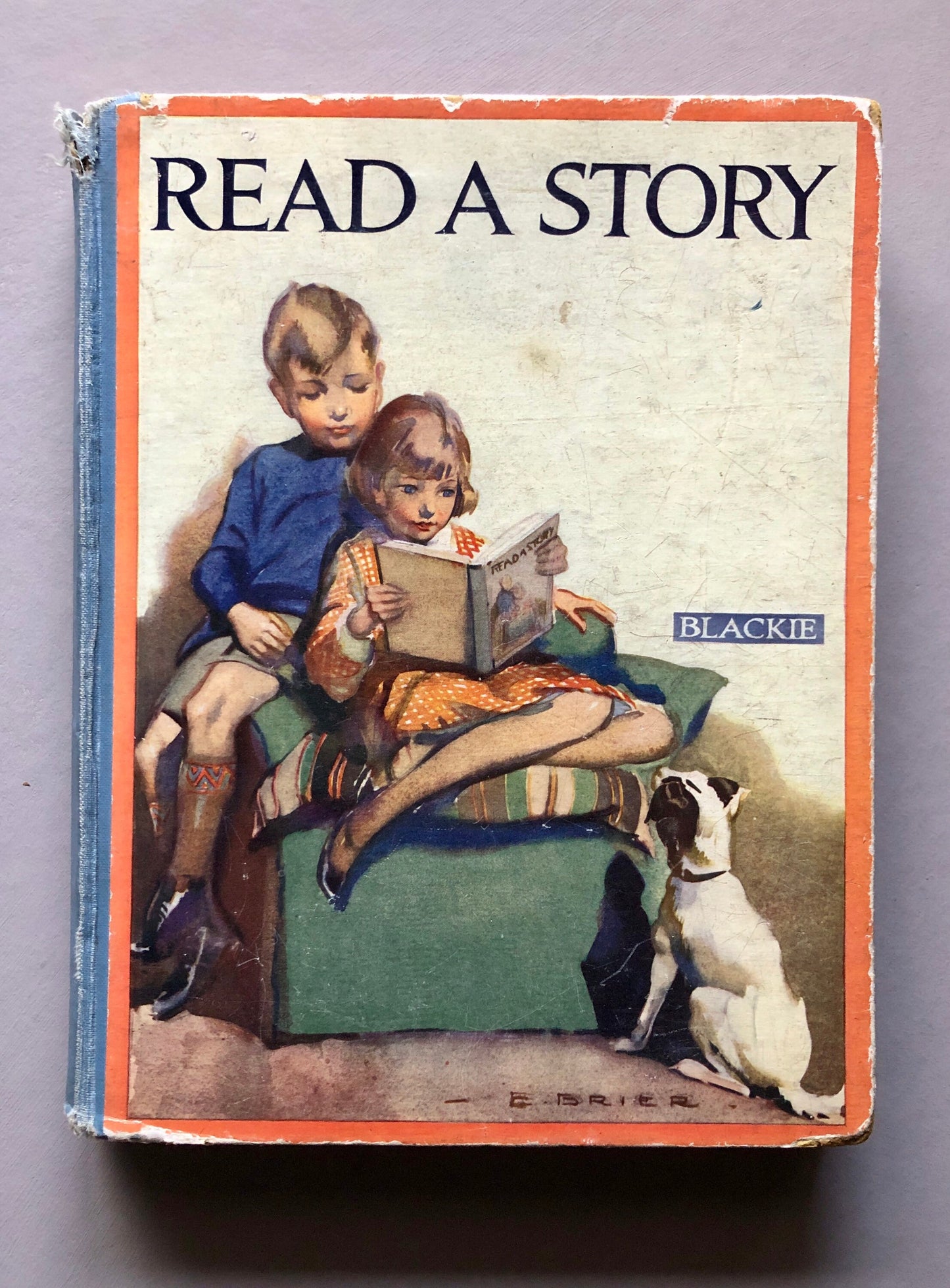 Read A Story. Published by Blackie & Son in 1938. With Pictures in Colour by Well Known Artists. Size: 25 x 20.5 cms .