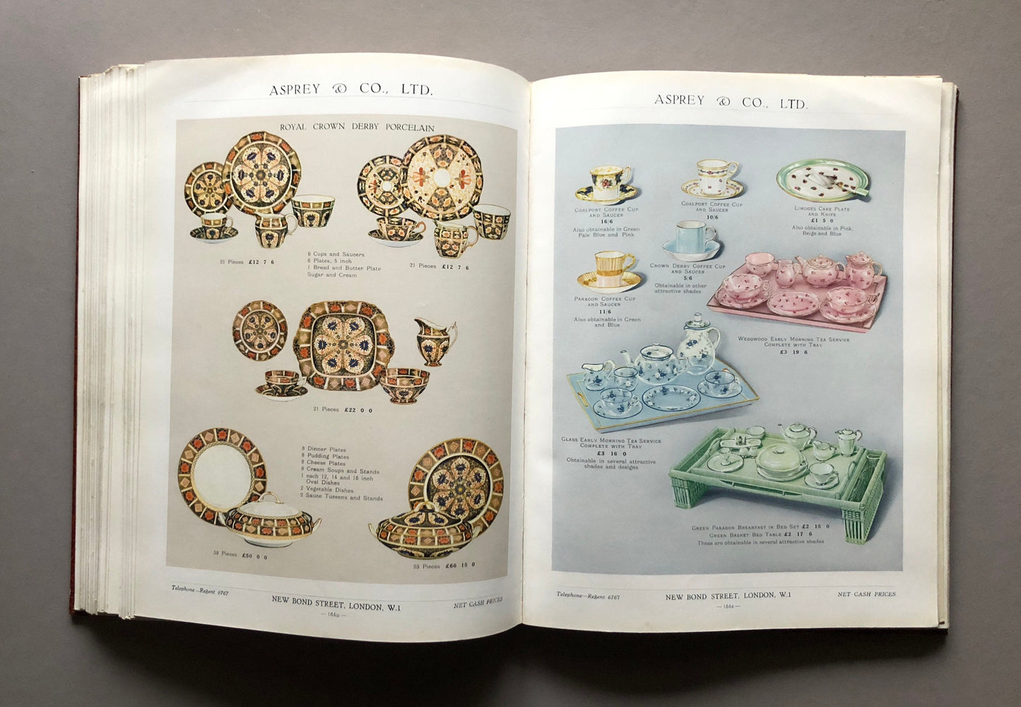 An Asprey Catalogue Dating From 1939. 241 pages. 42 full-page Colour. Size: 29 x 23 cms.