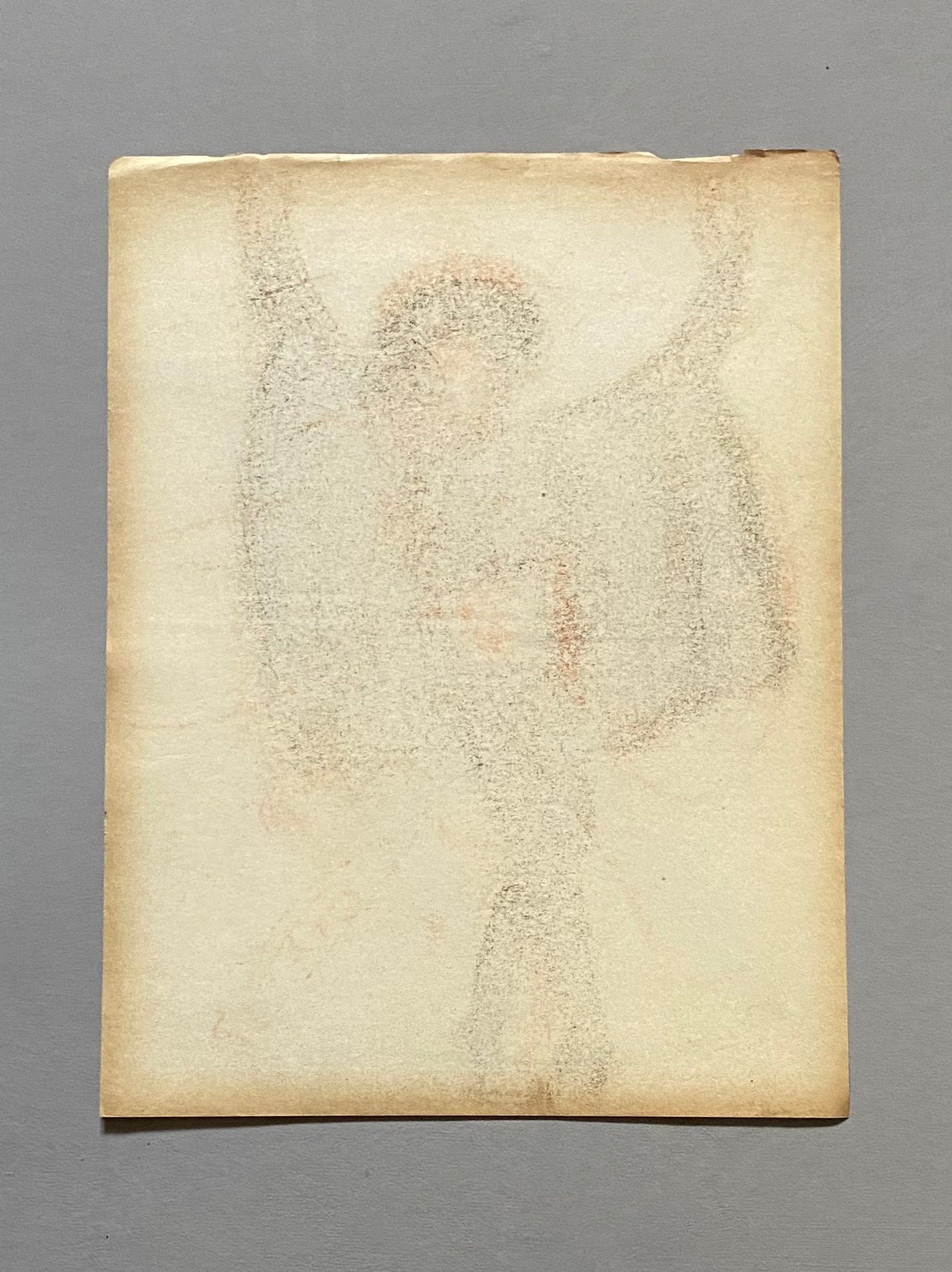 An Original Drawing of a ballet dancer in Le Mort de Platero by Jean Target. 1940’s. Crayon on Paper. 24.5 x 32.5 cms.