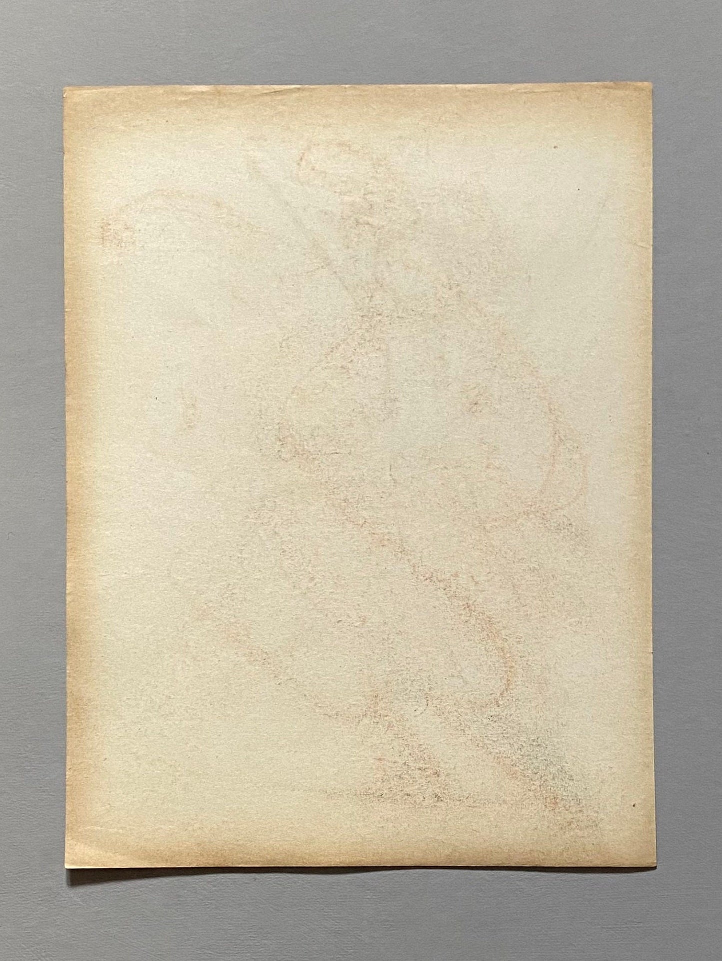 An Original Drawing of a ballet dancer in Le Mort de Platero by Jean Target. 1940’s. Crayon on Paper. 24.5 x 32.5 cms.
