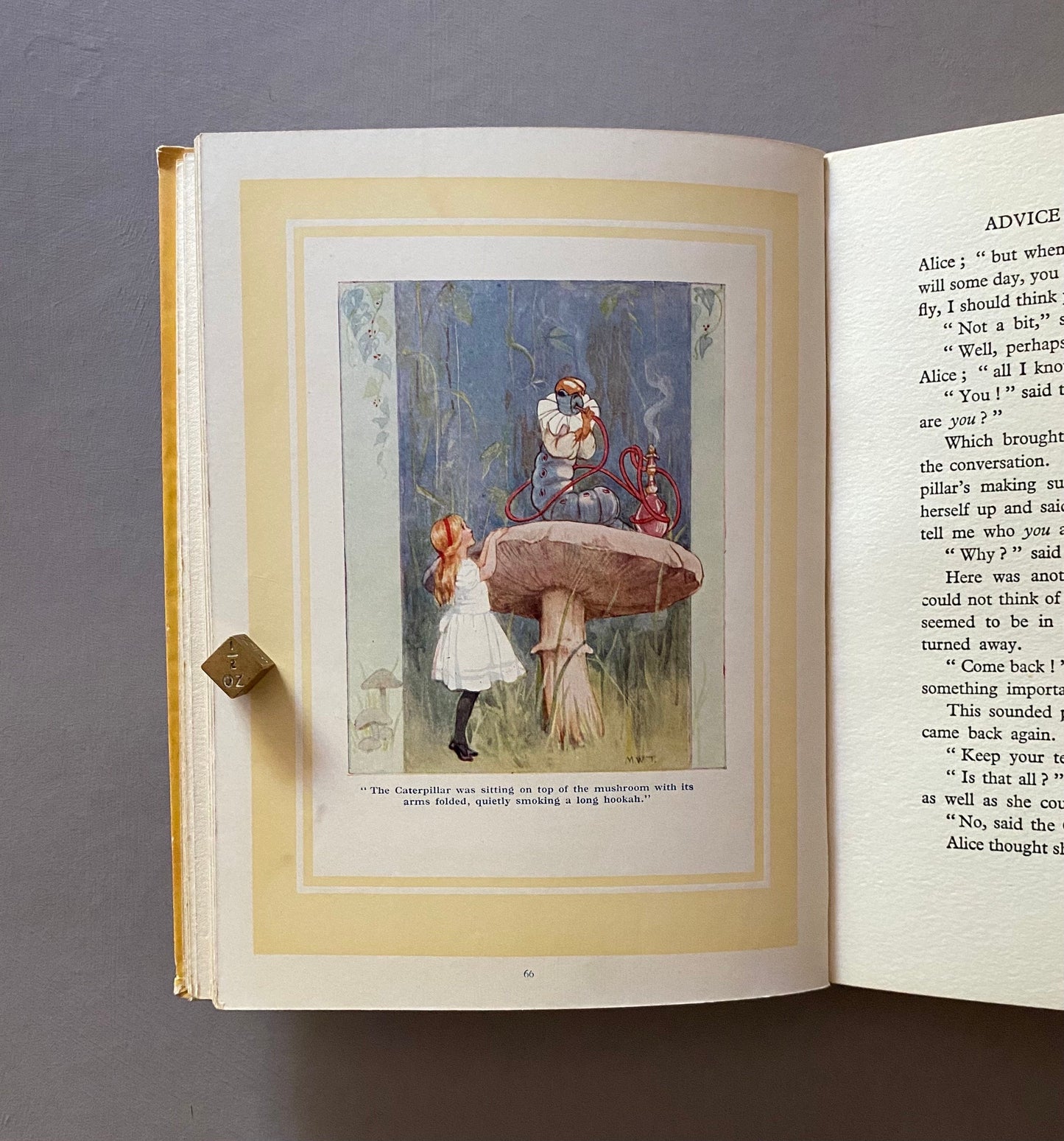 Alice’s Adventures in Wonderland. By Lewis Carroll. With 24 Colour Plates by Margaret W. Tarrant. Ward, Lock & Co. Published in the 1920s.
