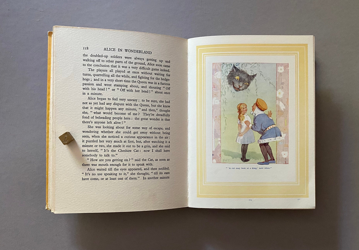 Alice’s Adventures in Wonderland. By Lewis Carroll. With 24 Colour Plates by Margaret W. Tarrant. Ward, Lock & Co. Published in the 1920s.