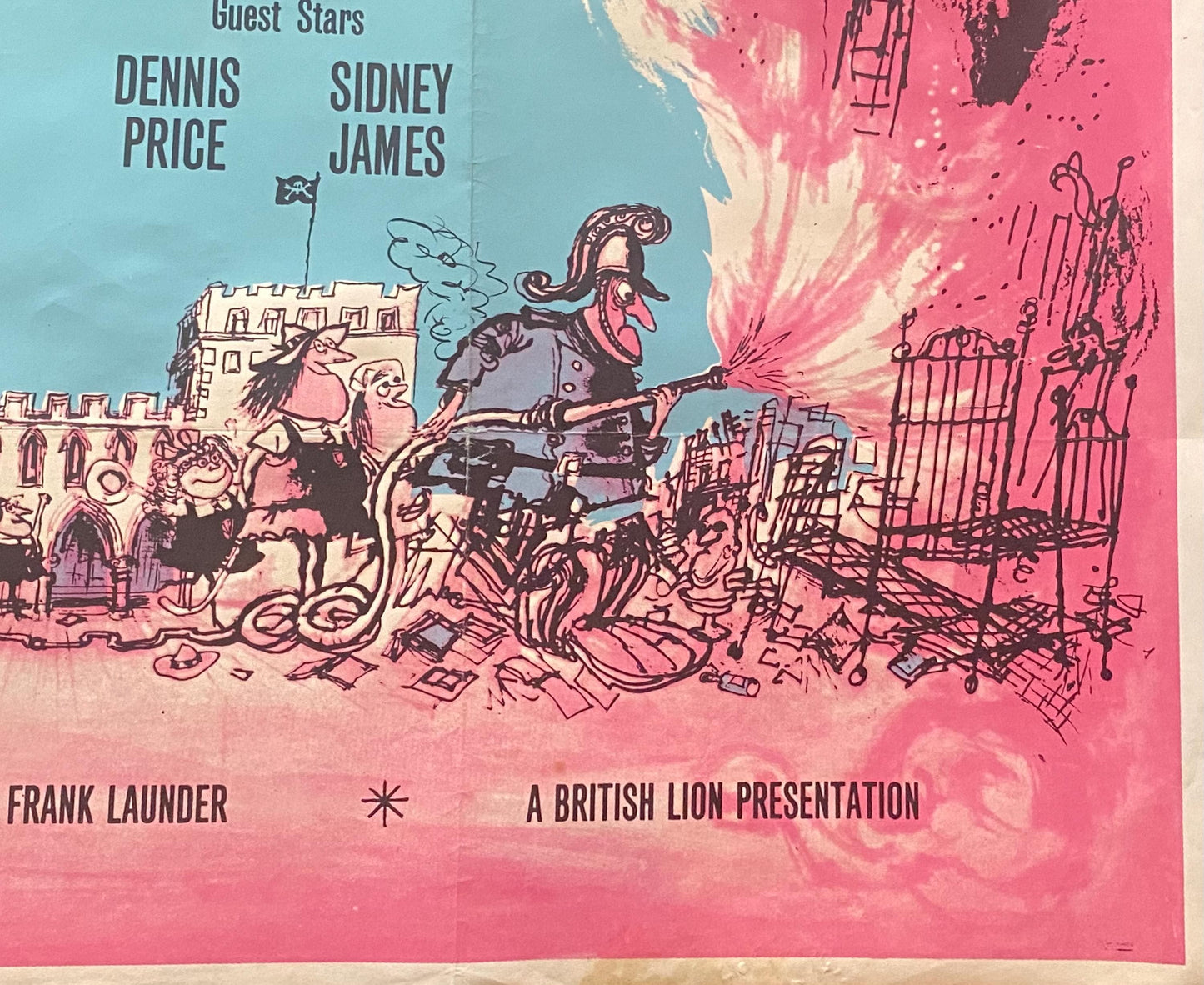The Pure Hell of St Trinian’s. An Original Film/ movie Poster Dated 1960. Large: 76 x 101.5 cms.