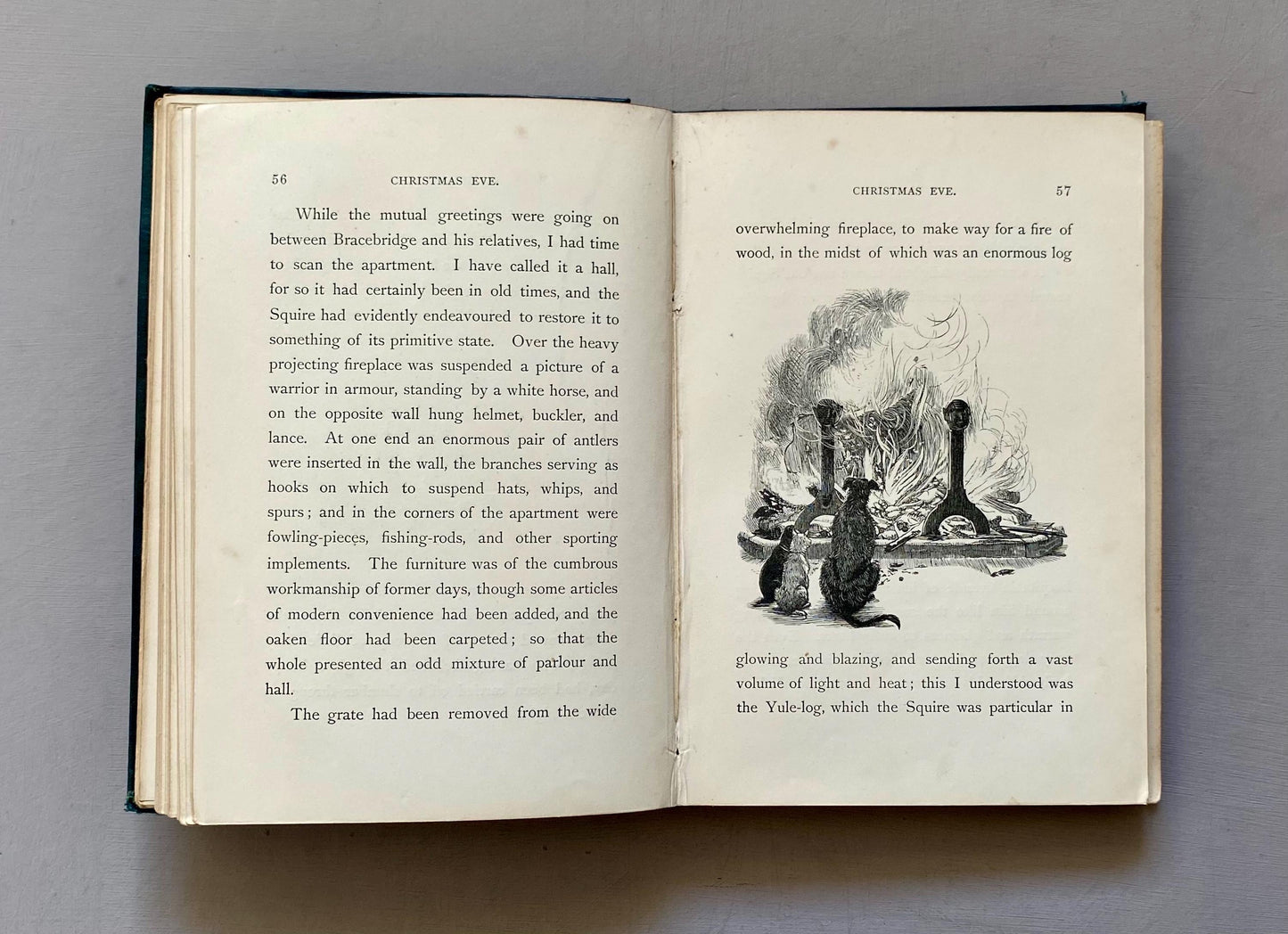 Old Christmas From The Sketch Book of Washington Irving. Illustrated by R. Caldecott. Published by Macmillan & Co in 1876.