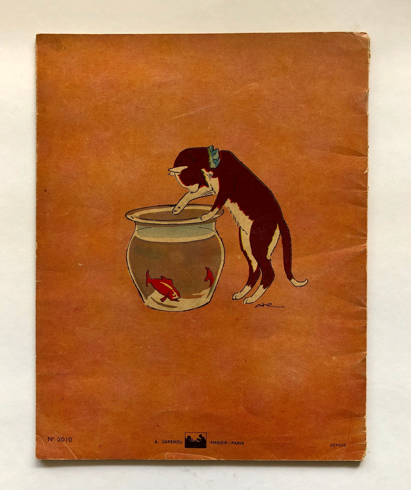 ABC Des Betes Familiar. An ABC of Familiar Animals. With illustrations by A Roubill. Size: 31 x 24 cms.