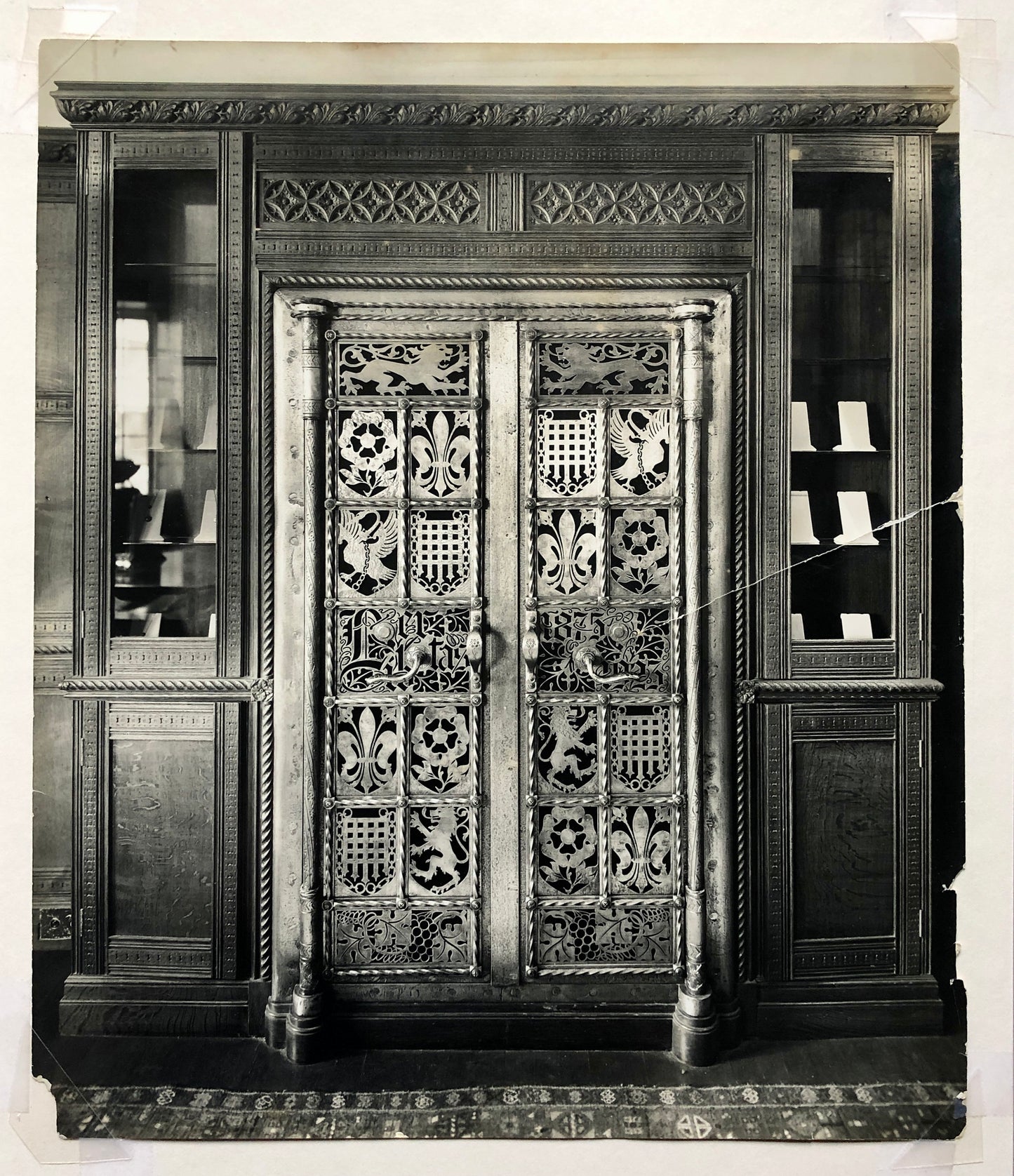 Four Original Sepia Toned Photographs of Liberty Department Store. Exterior and Interior. Dating from the 1920’s. Size: 28.5 x 4 cms.