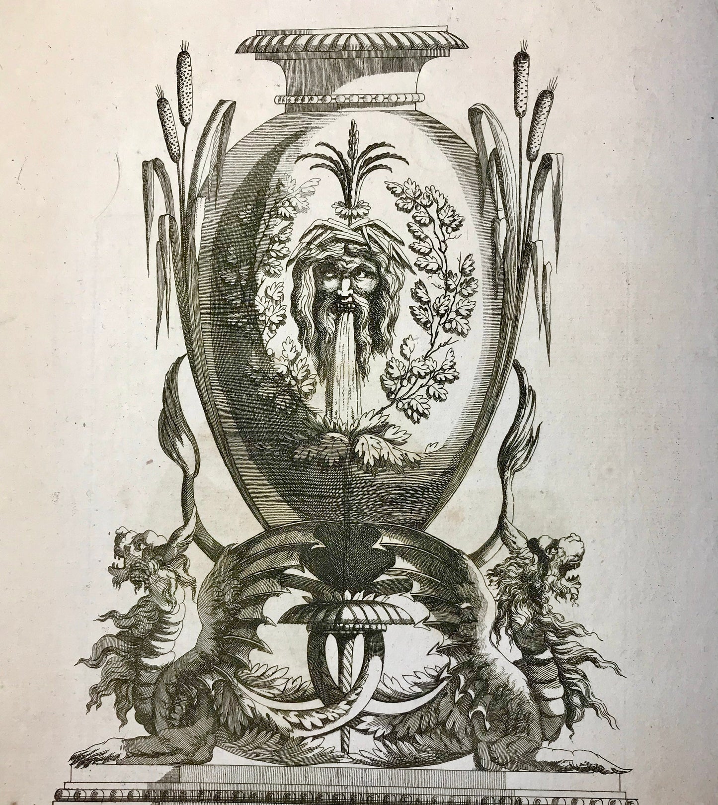 3 Engravings. Designs for Vases by Jean-Louis Prieur (1732-95). French. Late 18th Century. Size: 32.5 x 26 cms.