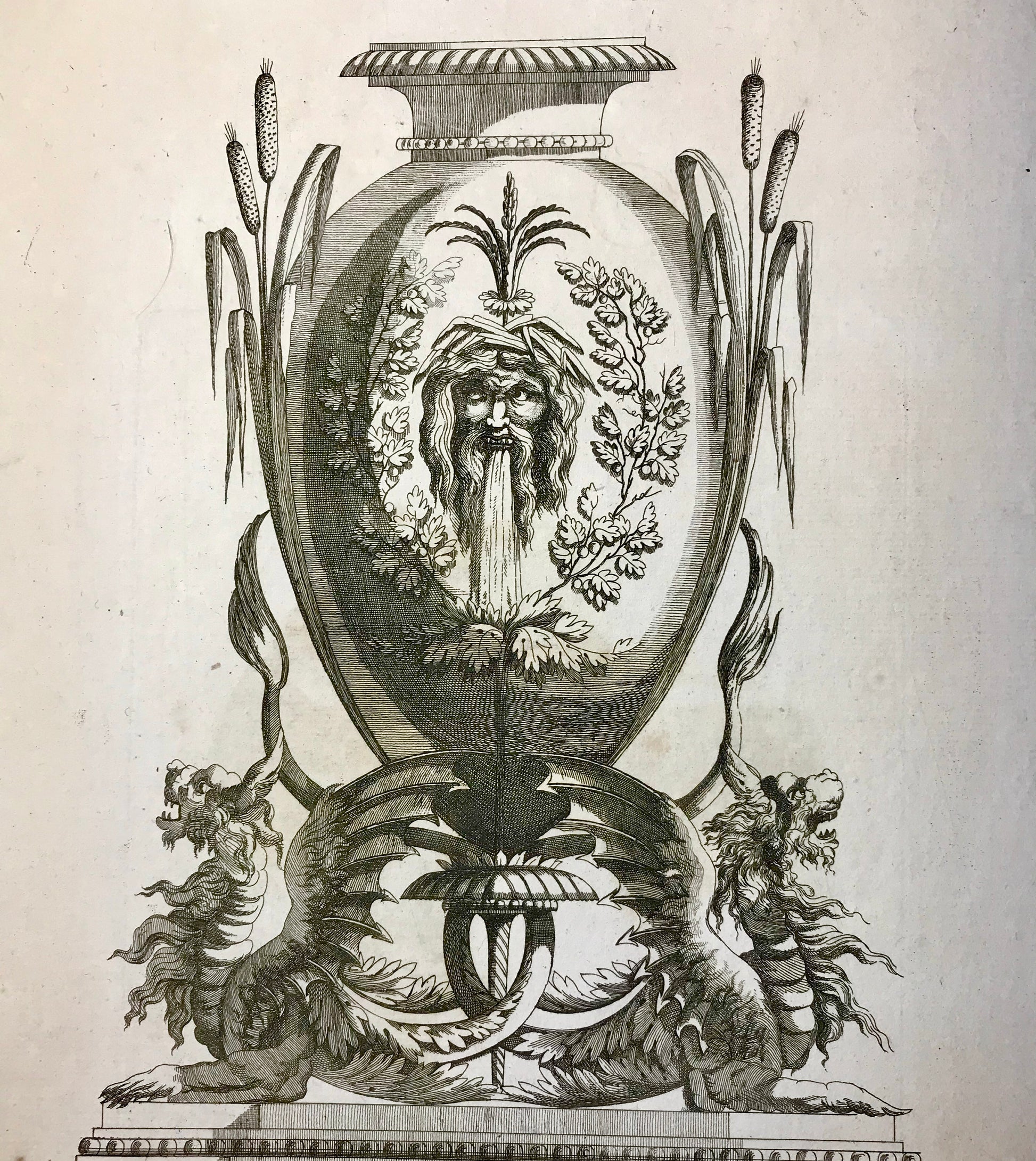 3 Engravings. Designs for Vases by Jean-Louis Prieur (1732-95). French. Late 18th Century. Size: 32.5 x 26 cms.