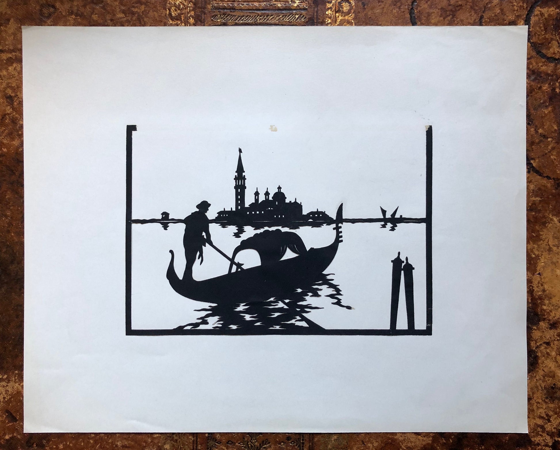 A Group of Eight Papercuts or Scherenschnitte by Gertrude Blecke. From the 1920’s. Various sizes. The largest is 31.5 x 24.5 cms.