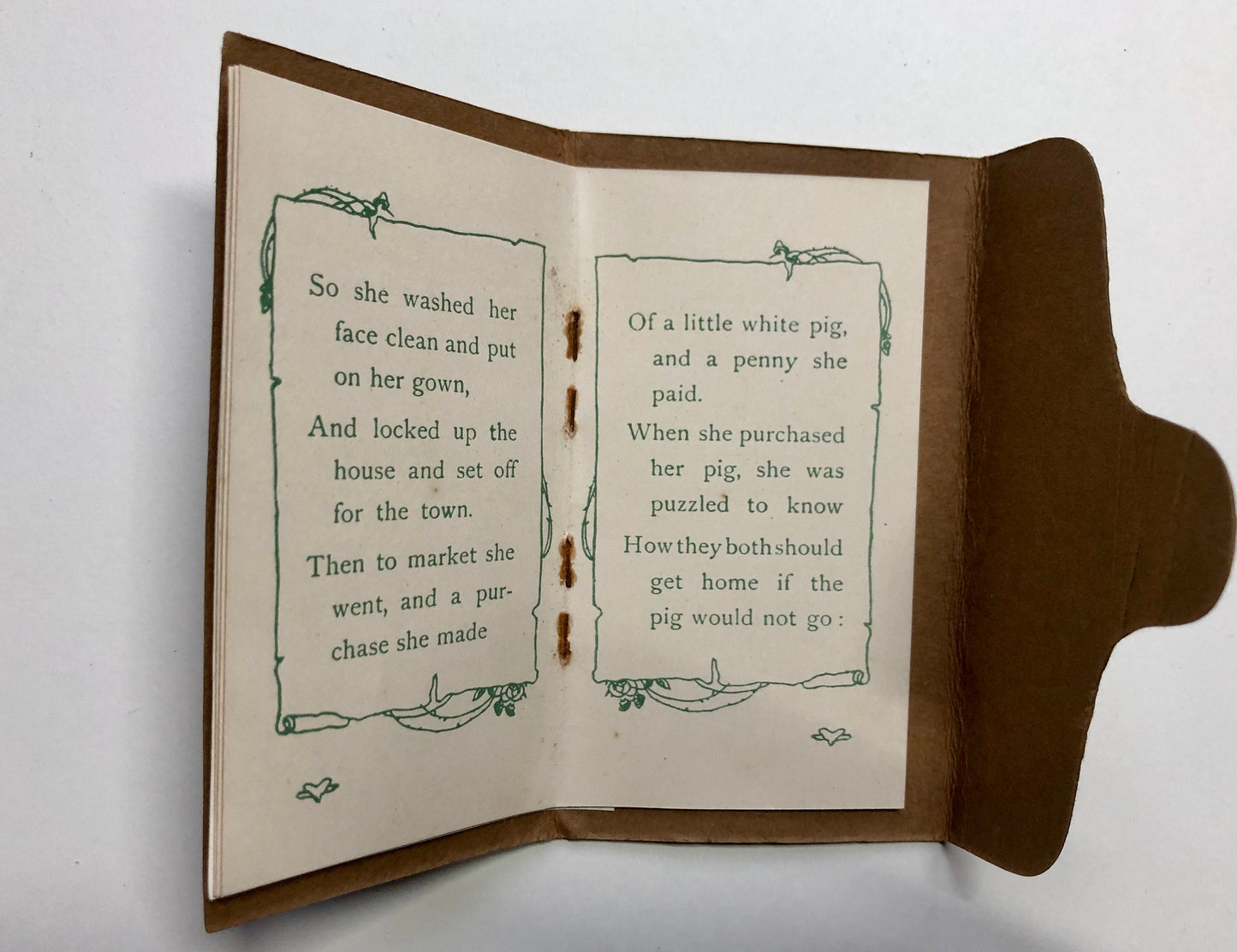 Little Dame Crump. A Tiny Book Published by Henry Frowde. Excellent Condition. Very Rare. 10.5 x 6 cms.