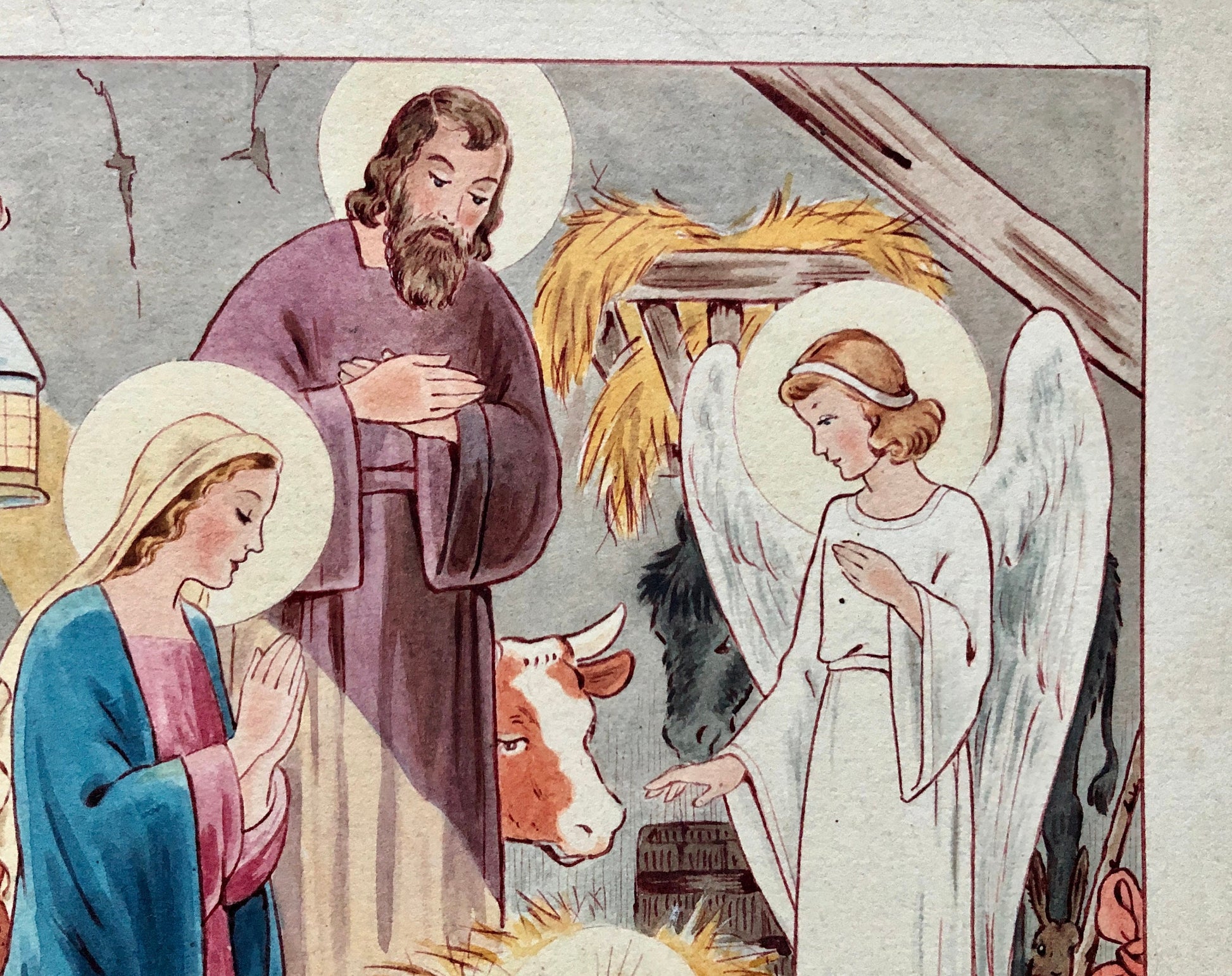 3 Original Illustrations For Children’s Books by Artist Dora Royle. Most Likely Dating From The 1940’s. Size: 19 x 27.5 cms.