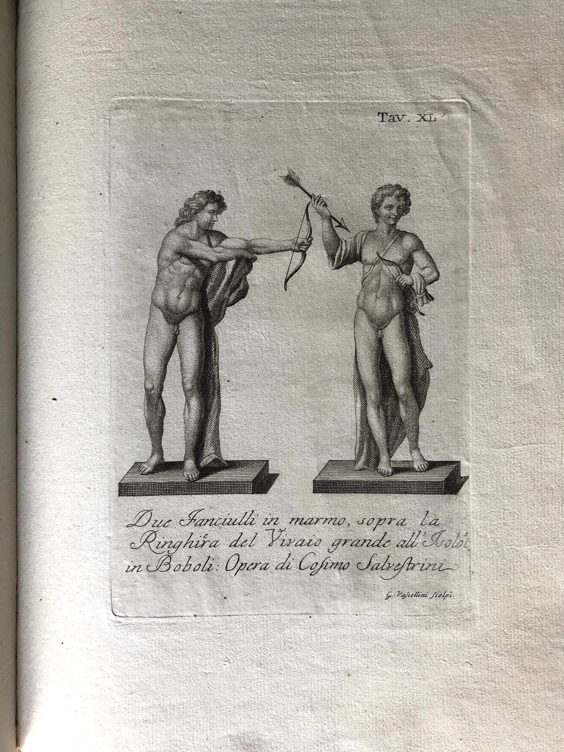 Plates and Accompanying Text From ‘A Description of The Boboli Gardens’ by Gaetano Vasellini and Soldini. Published in 1789, Florence.