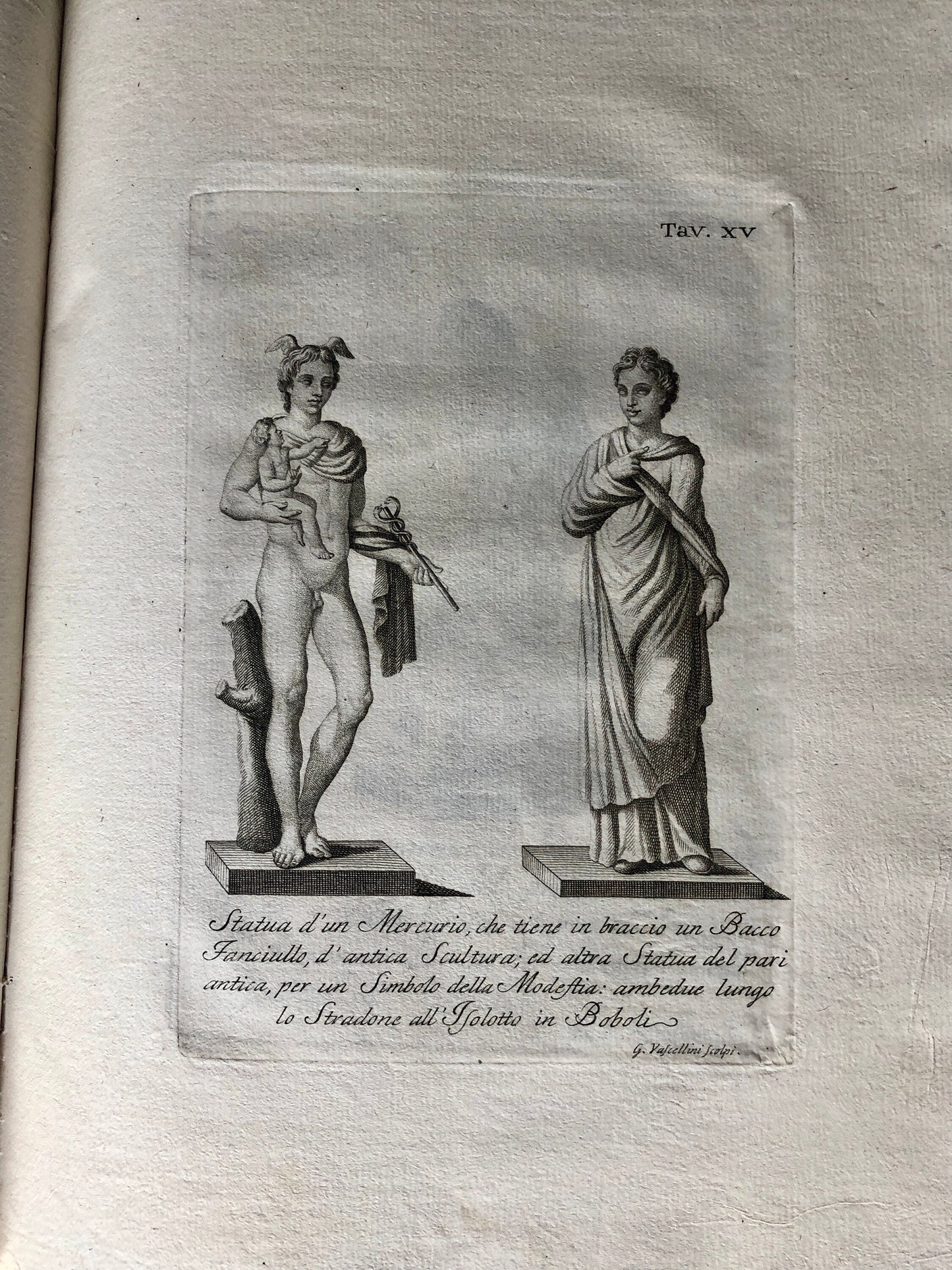 Plates and Accompanying Text From ‘A Description of The Boboli Gardens’ by Gaetano Vasellini and Soldini. Published in 1789, Florence.