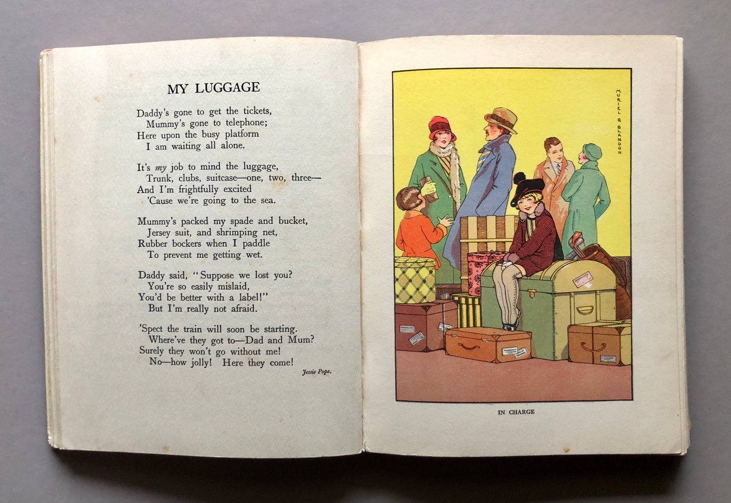 Read A Story. Published by Blackie & Son in 1938. With Pictures in Colour by Well Known Artists. Size: 25 x 20.5 cms .