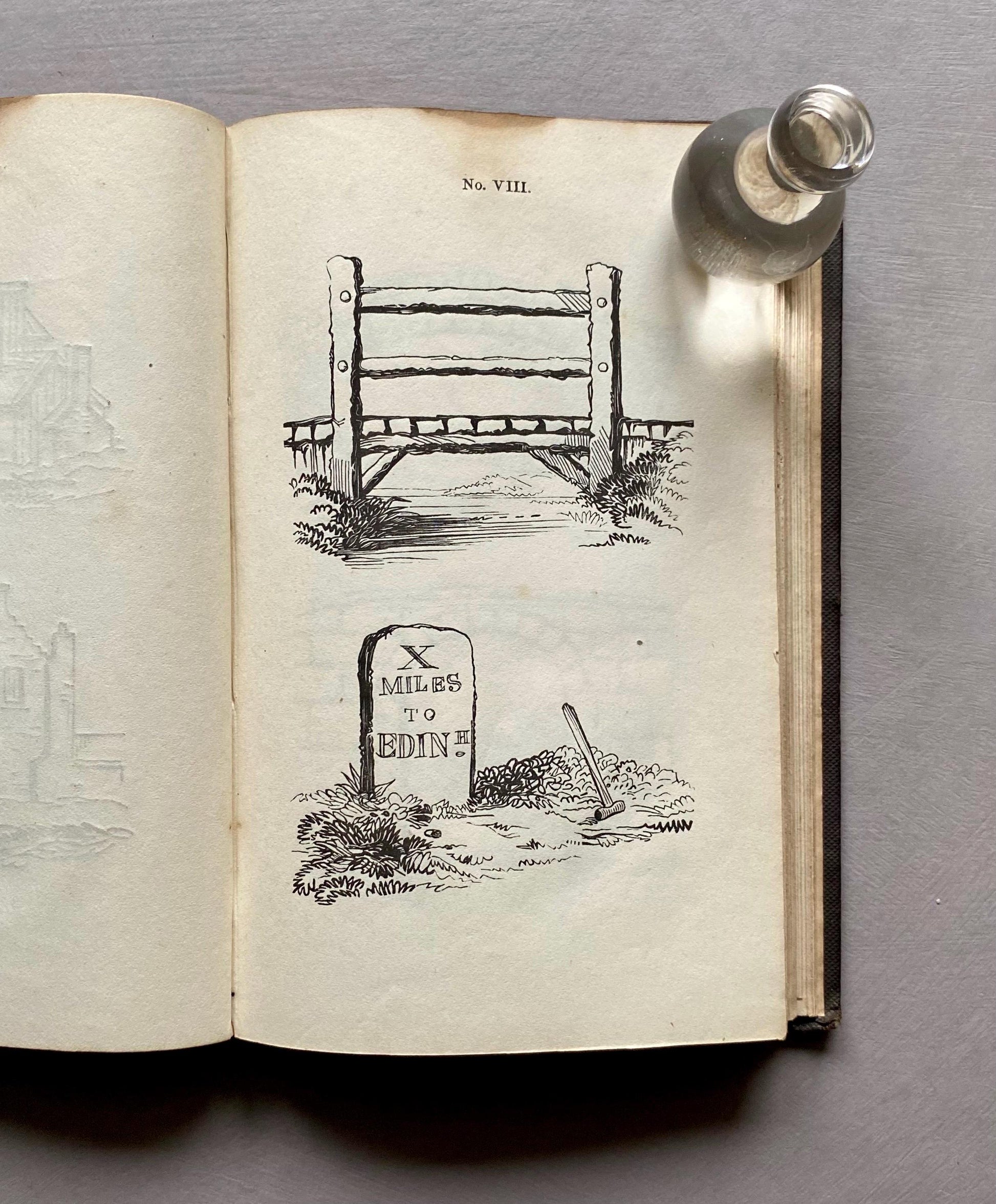 A First Book of Drawing by William and Robert Chambers. 48 Drawings To Copy and Colour. Published in 1845. Size: 17.5 x 11 cms.