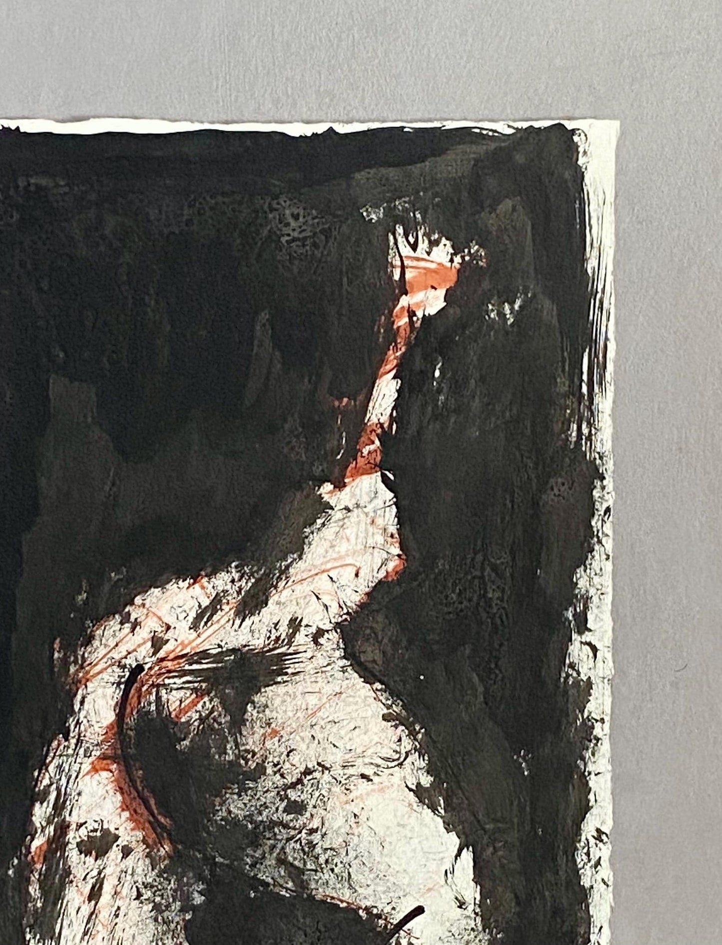 An Original Painting by Philippe Bérard. Watercolour and Ink. Created in Paris, France in the 1970 or 80s. Unsigned. Size: 16 x 24.5 cms.