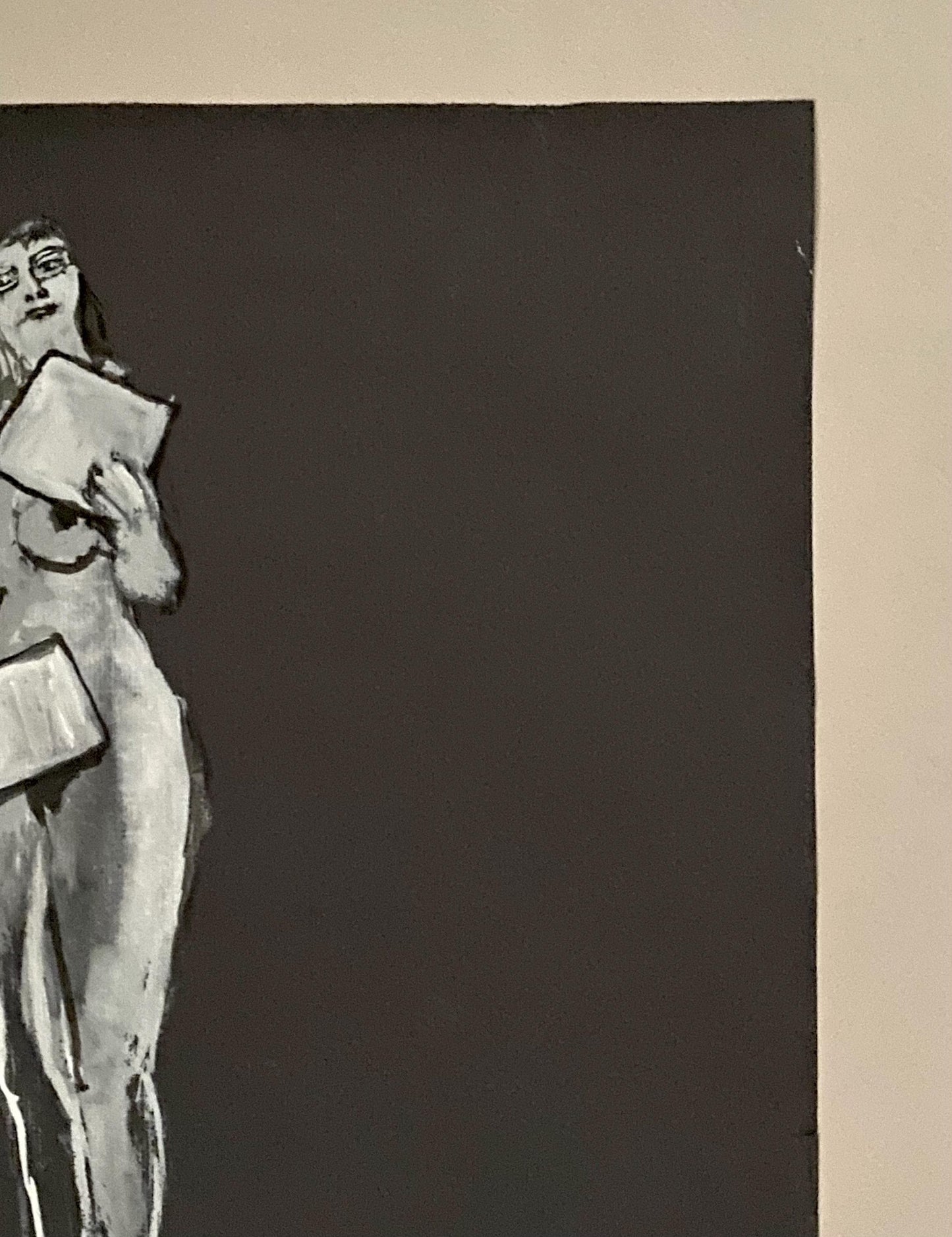 An Original Watercolour Painting by Philippe Bérard. Created in Paris, France in the 1970 or 80s. Unsigned. Size: 32.5 x 25 cms.