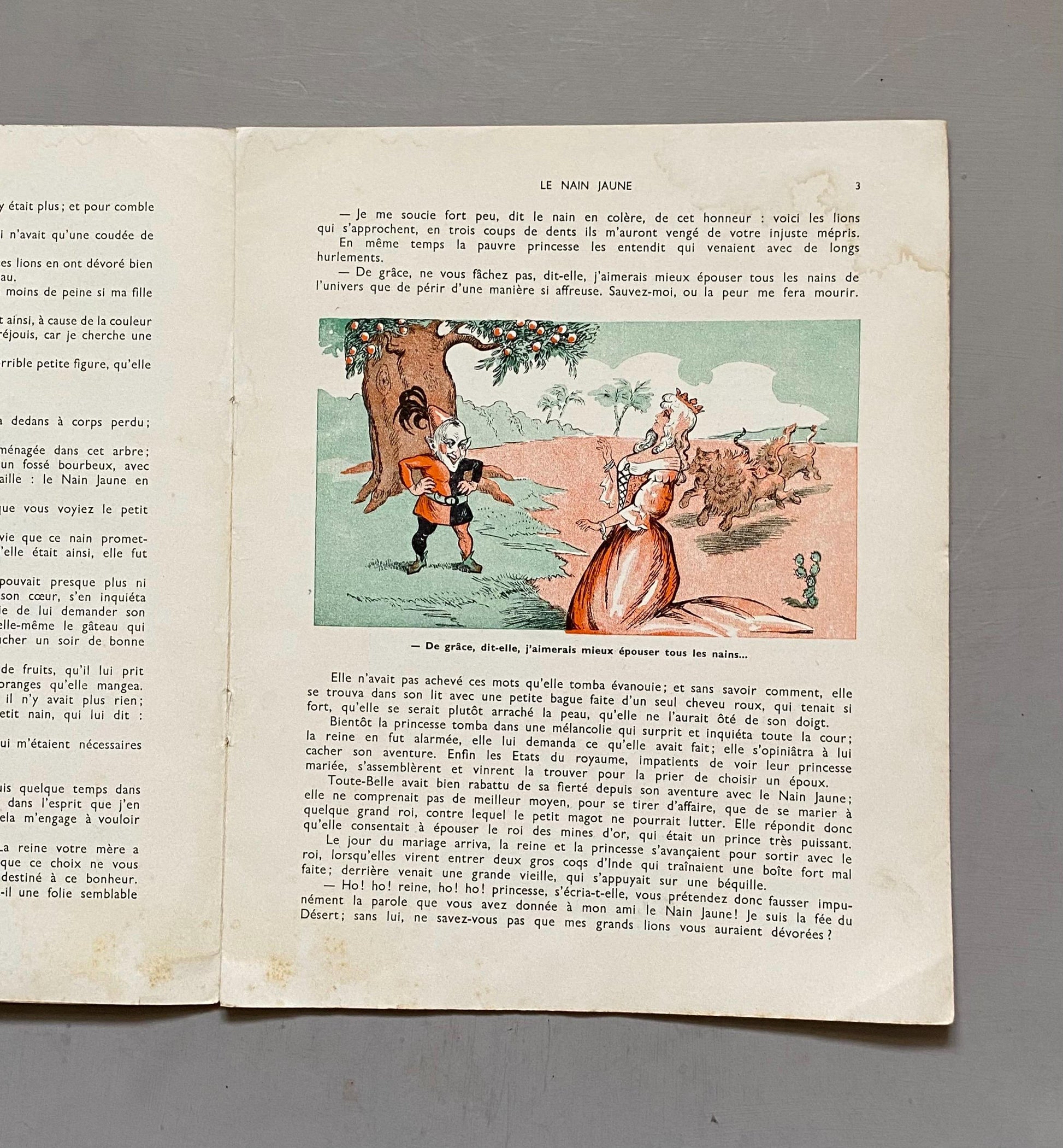 Le Nain Jaune. A French Publication. French Language. Undated. Size: 27 x 22 cms.