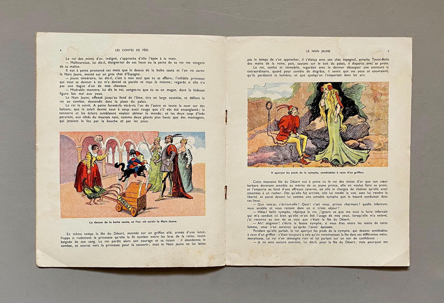 Le Nain Jaune. A French Publication. French Language. Undated. Size: 27 x 22 cms.