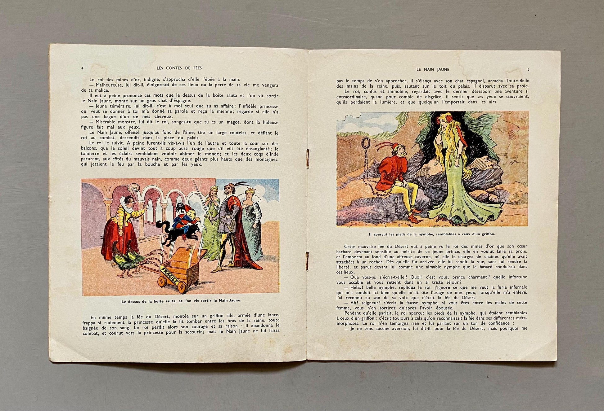 Le Nain Jaune. A French Publication. French Language. Undated. Size: 27 x 22 cms.