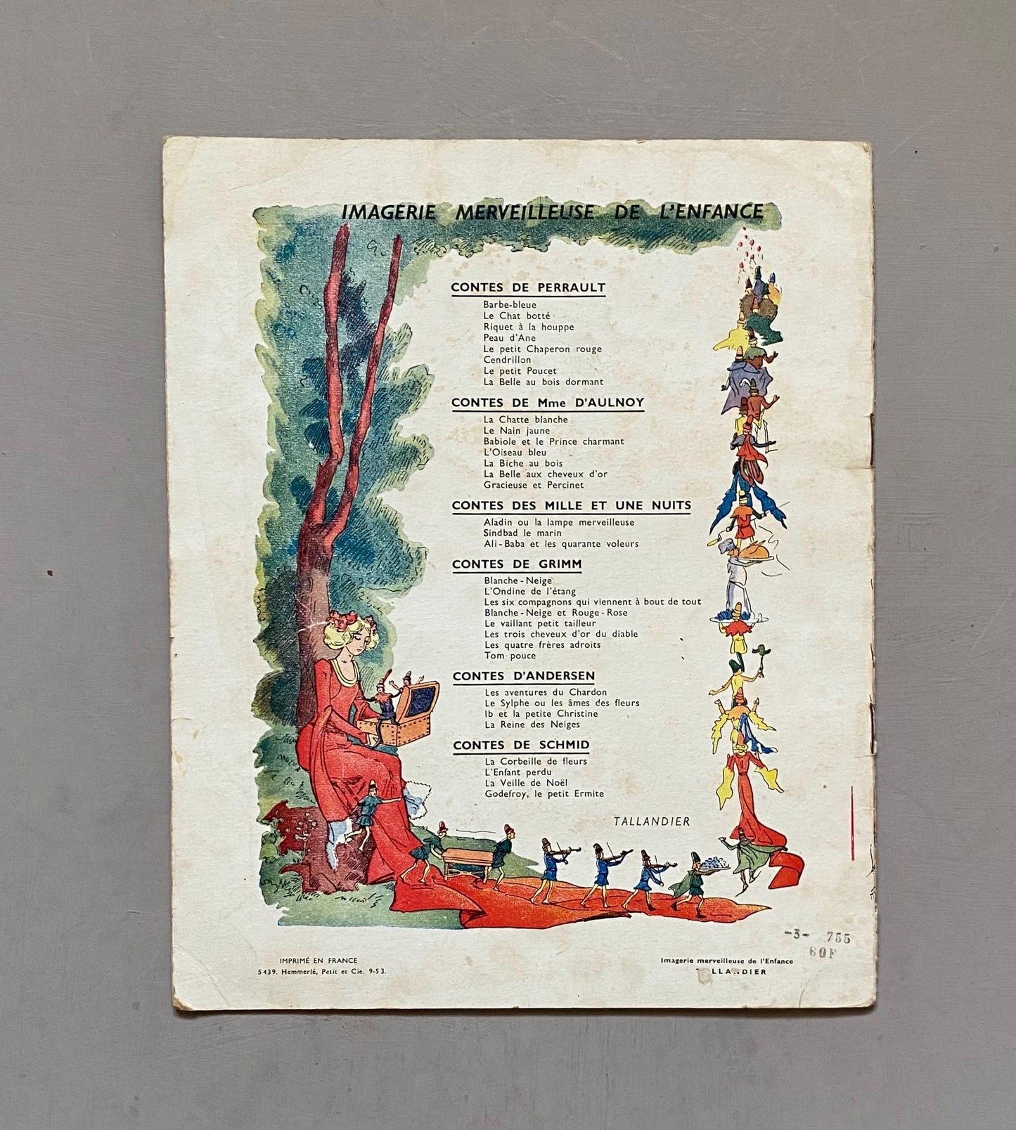 Le Nain Jaune. A French Publication. French Language. Undated. Size: 27 x 22 cms.