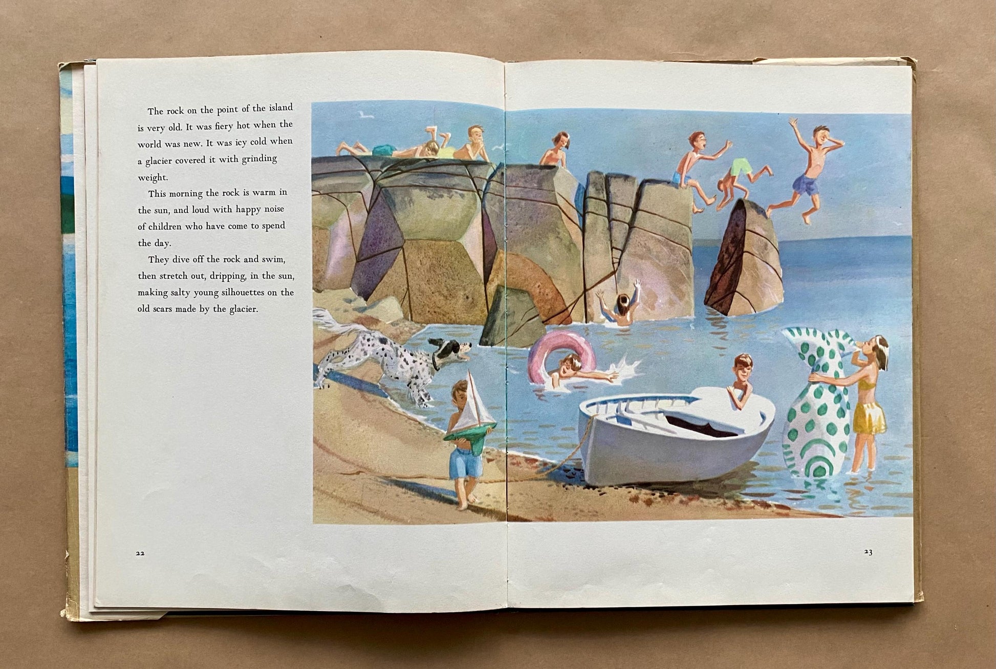 Time of Wonder. By Robert McCloskey. Published by The Viking Press in 1966. Size: 31 x 23.5 cms.