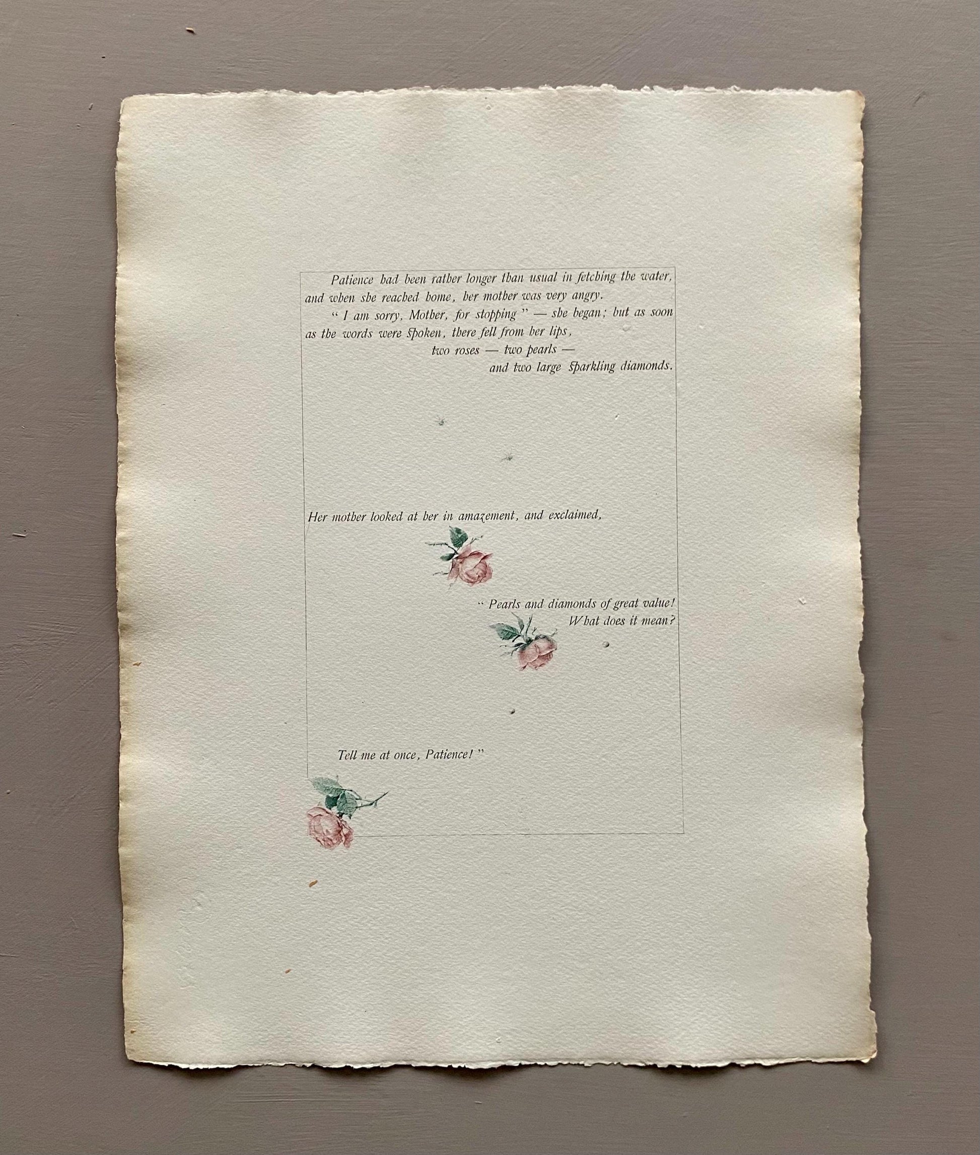 Cinderella and The Two Gifts. 33 Loose Pages in a Portfolio. Published by Boussod Valadon in 1886. First Edition. Size: 40.5 x 30 cms.