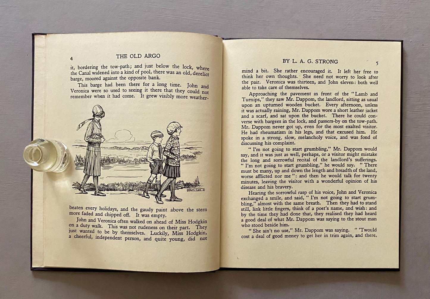 The Old Argo. By L. A. G. Strong. With illustrations by Ruth Cobb. Published by Basil Blackwell. 1920s.