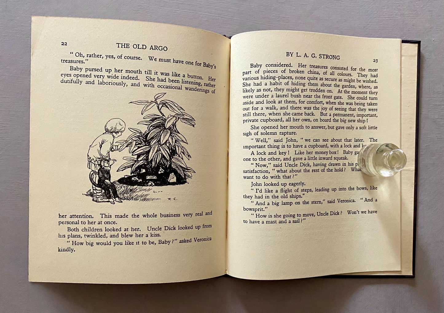 The Old Argo. By L. A. G. Strong. With illustrations by Ruth Cobb. Published by Basil Blackwell. 1920s.
