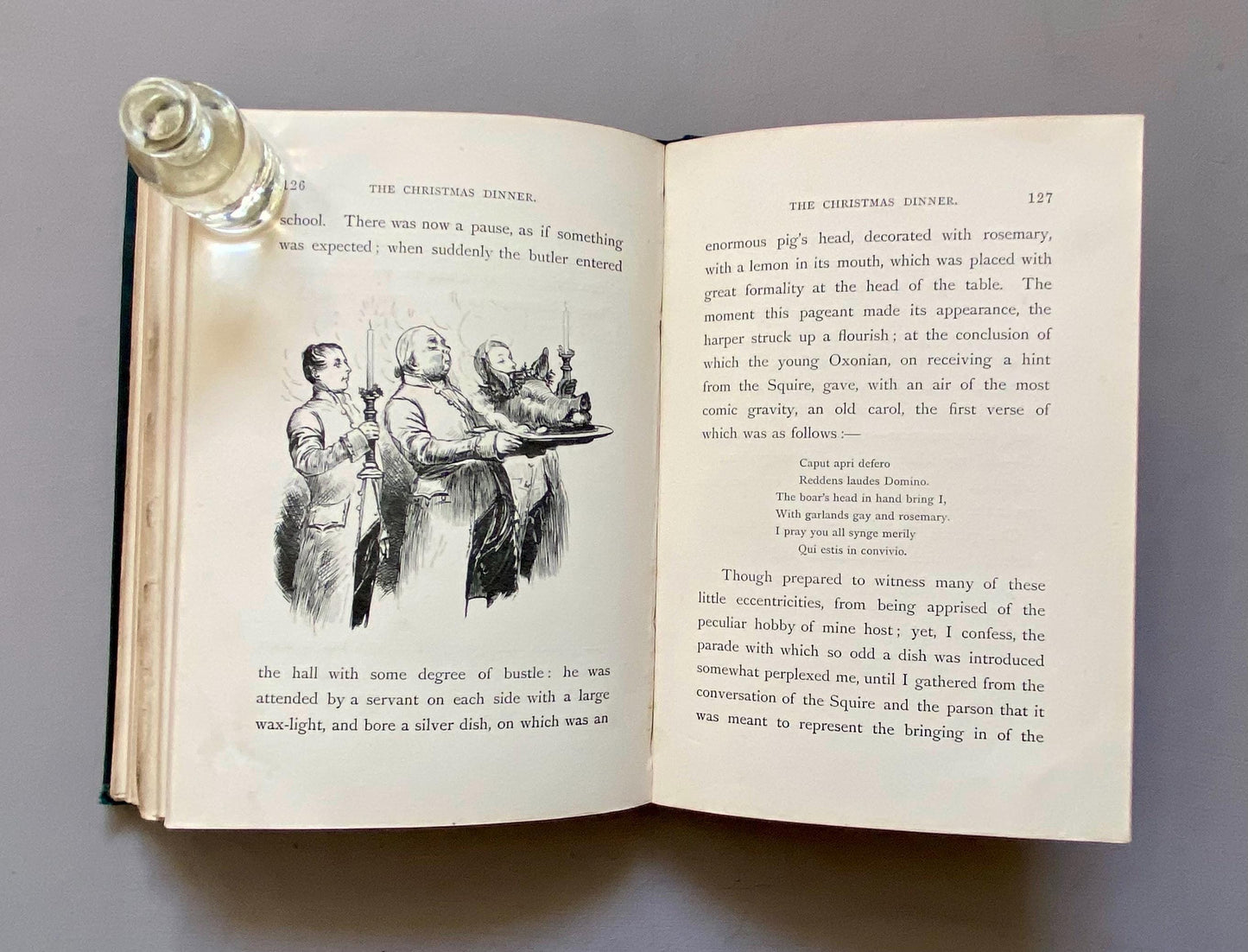 Old Christmas From The Sketch Book of Washington Irving. Illustrated by R. Caldecott. Published by Macmillan & Co in 1876.