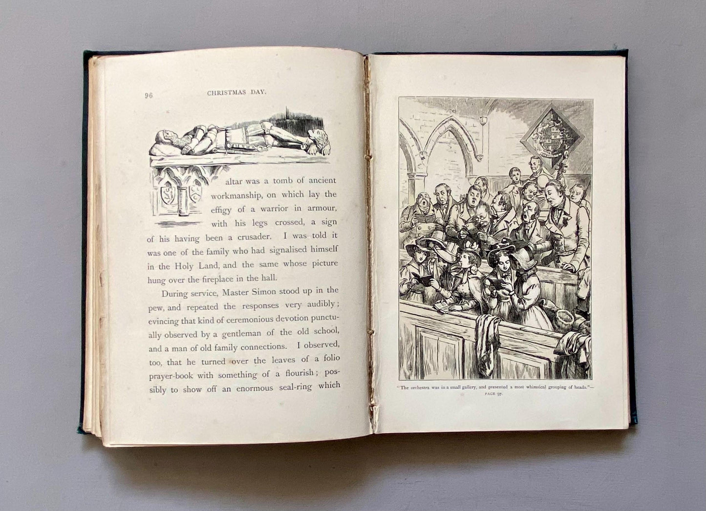 Old Christmas From The Sketch Book of Washington Irving. Illustrated by R. Caldecott. Published by Macmillan & Co in 1876.