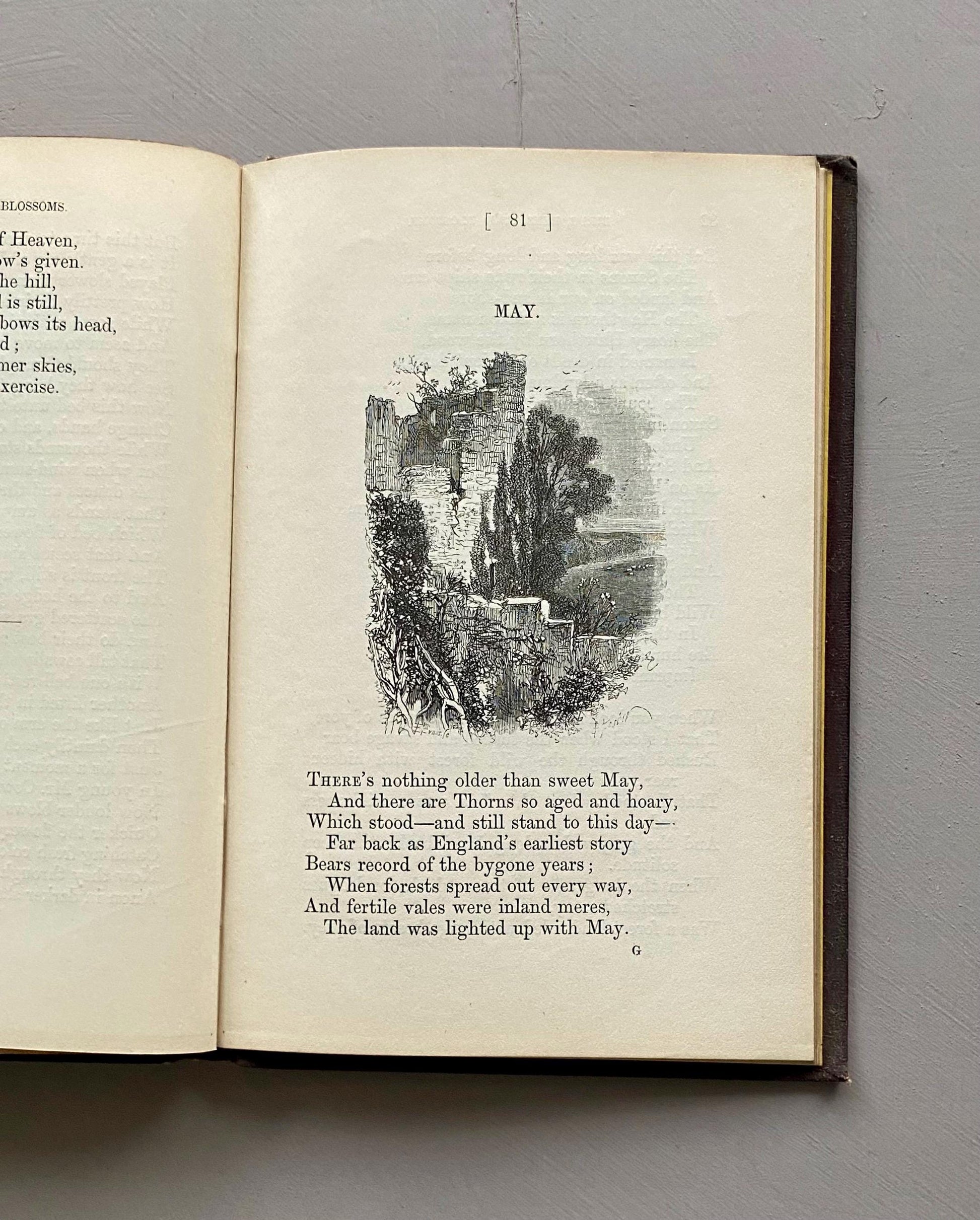Birds, Bees, and Blossoms. Original Poems For Children. J & C Black. 1858.