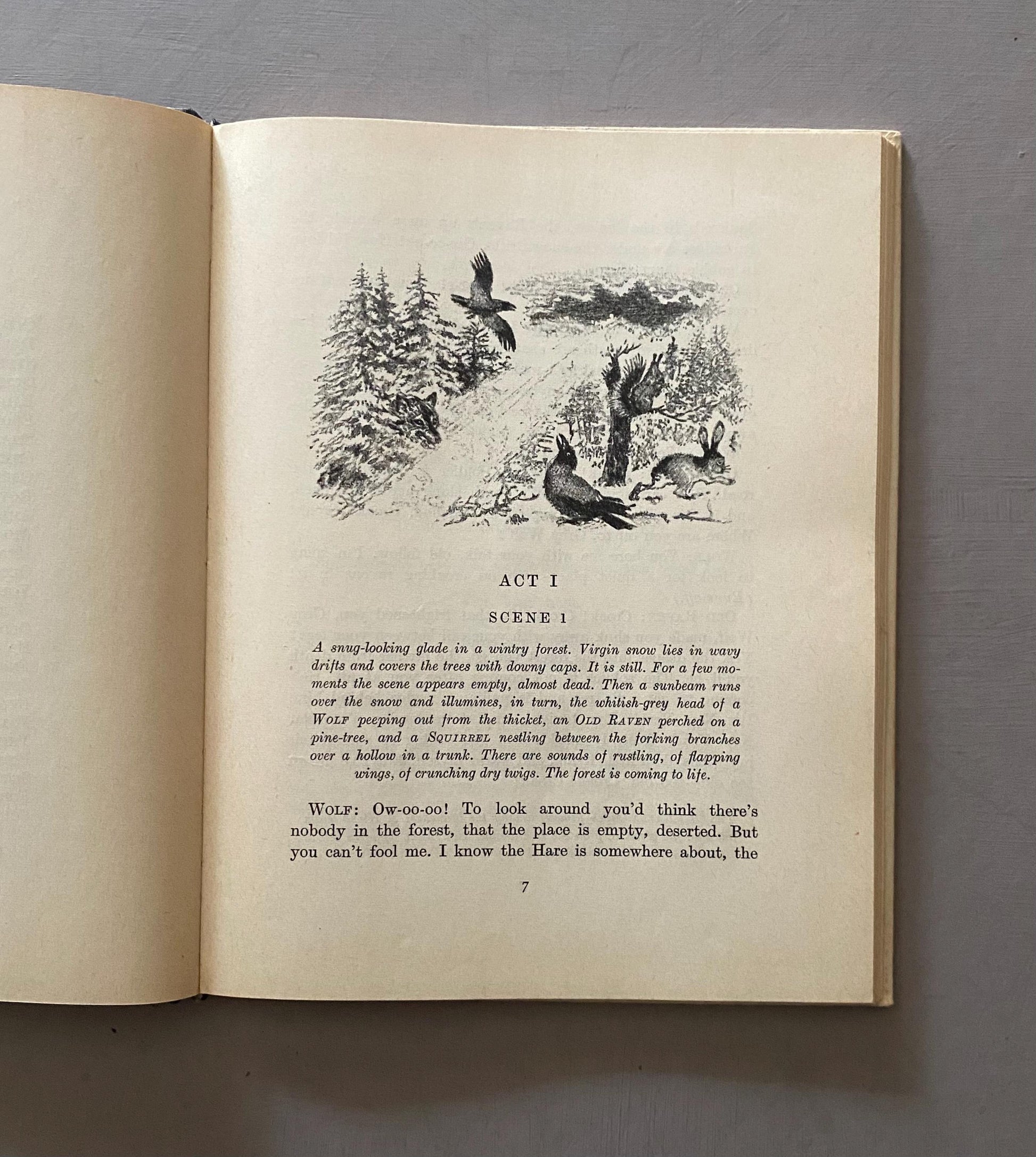 Twelve Months. A Fairy-Tale. By S. Marshak. Published by The Foreign Languages Publishing House. English Language. Size: 22.5 x 17.5 cms.