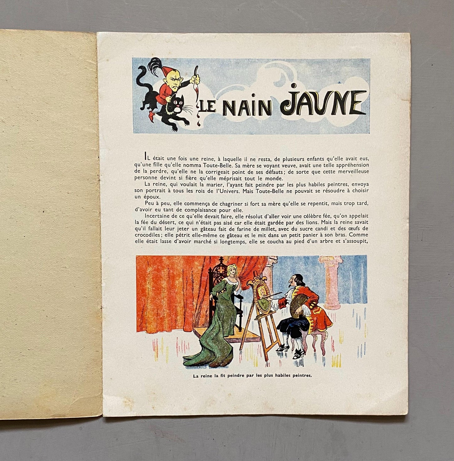 Le Nain Jaune. A French Publication. French Language. Undated. Size: 27 x 22 cms.