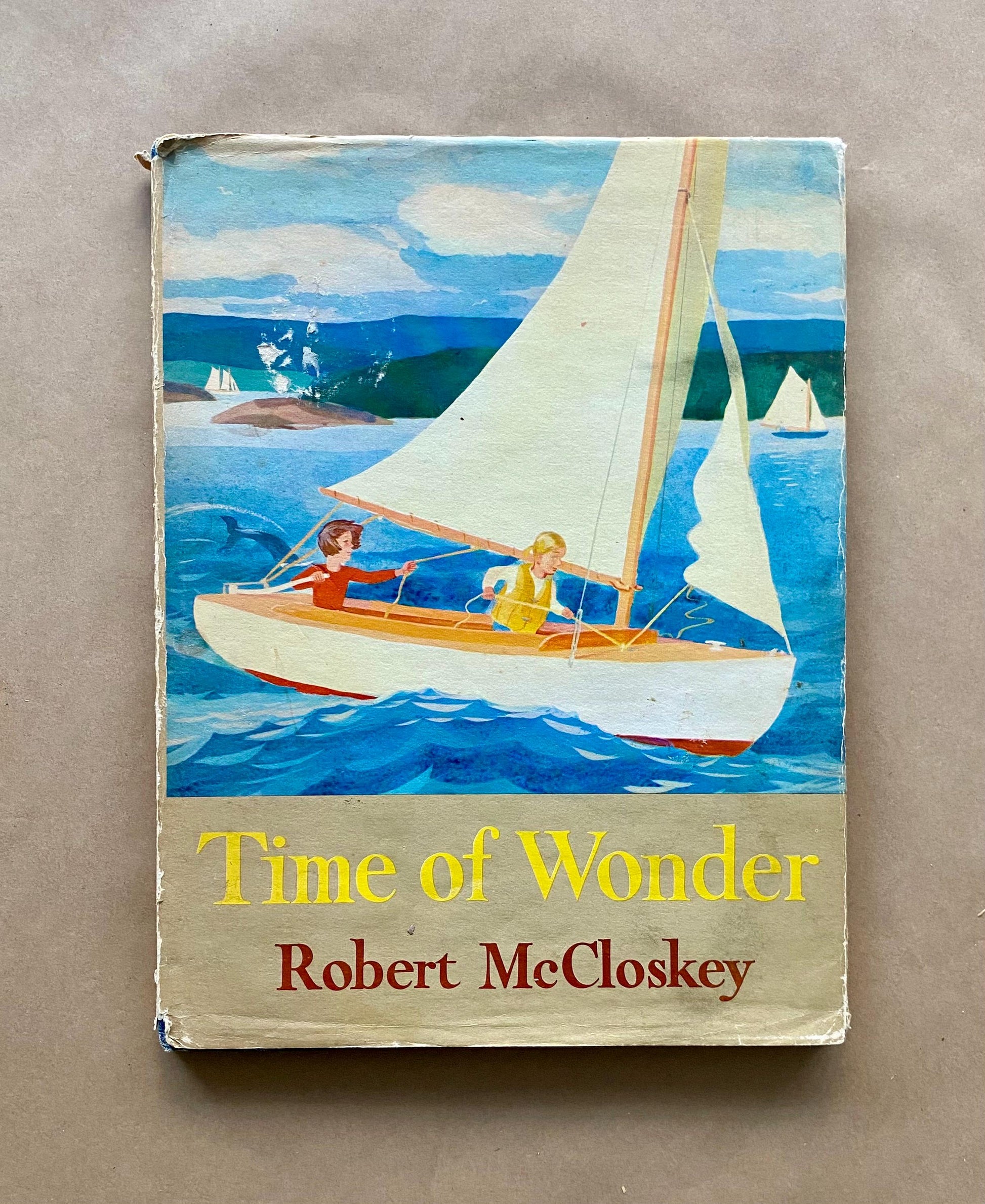 Time of Wonder. By Robert McCloskey. Published by The Viking Press in 1966. Size: 31 x 23.5 cms.