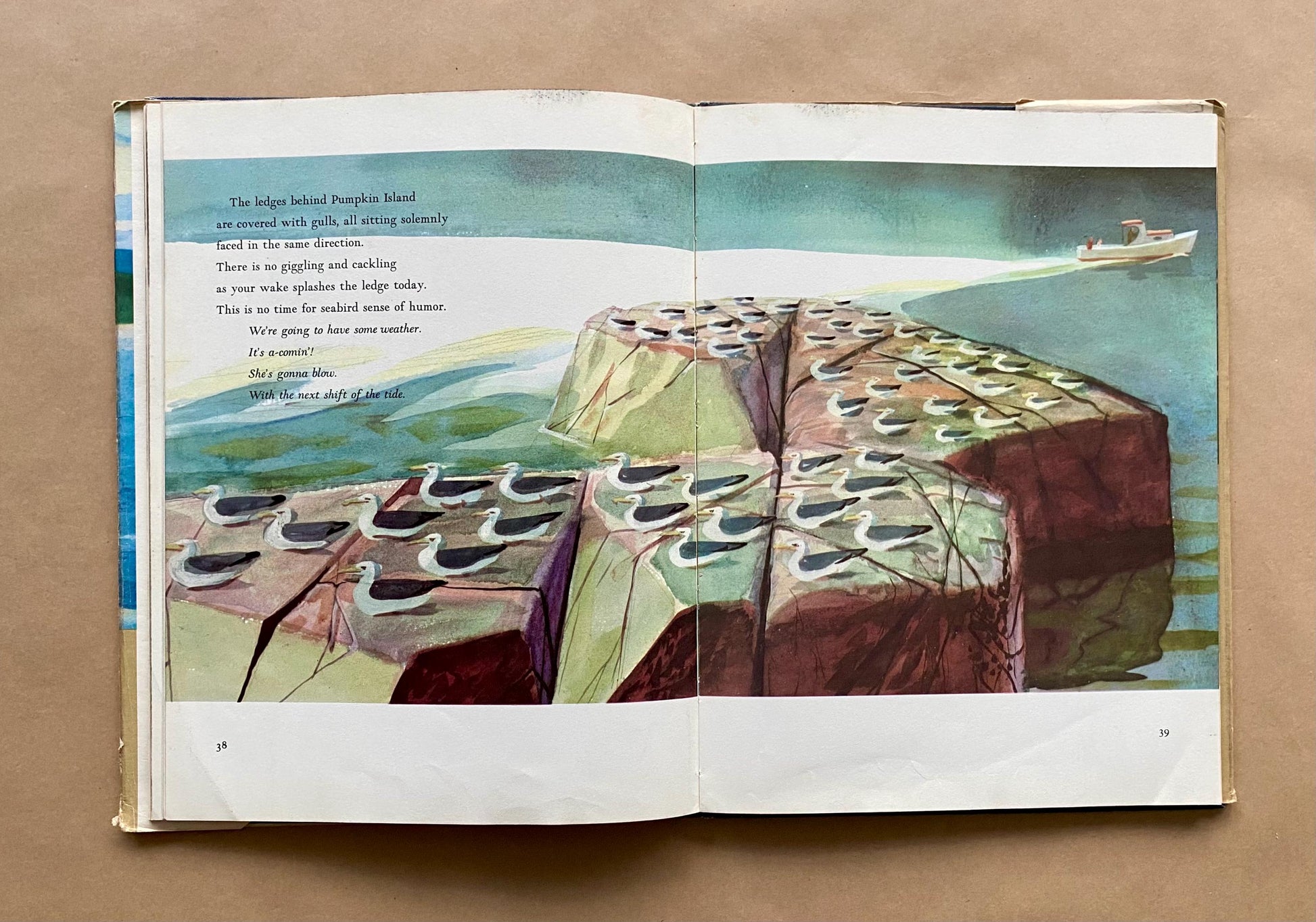 Time of Wonder. By Robert McCloskey. Published by The Viking Press in 1966. Size: 31 x 23.5 cms.